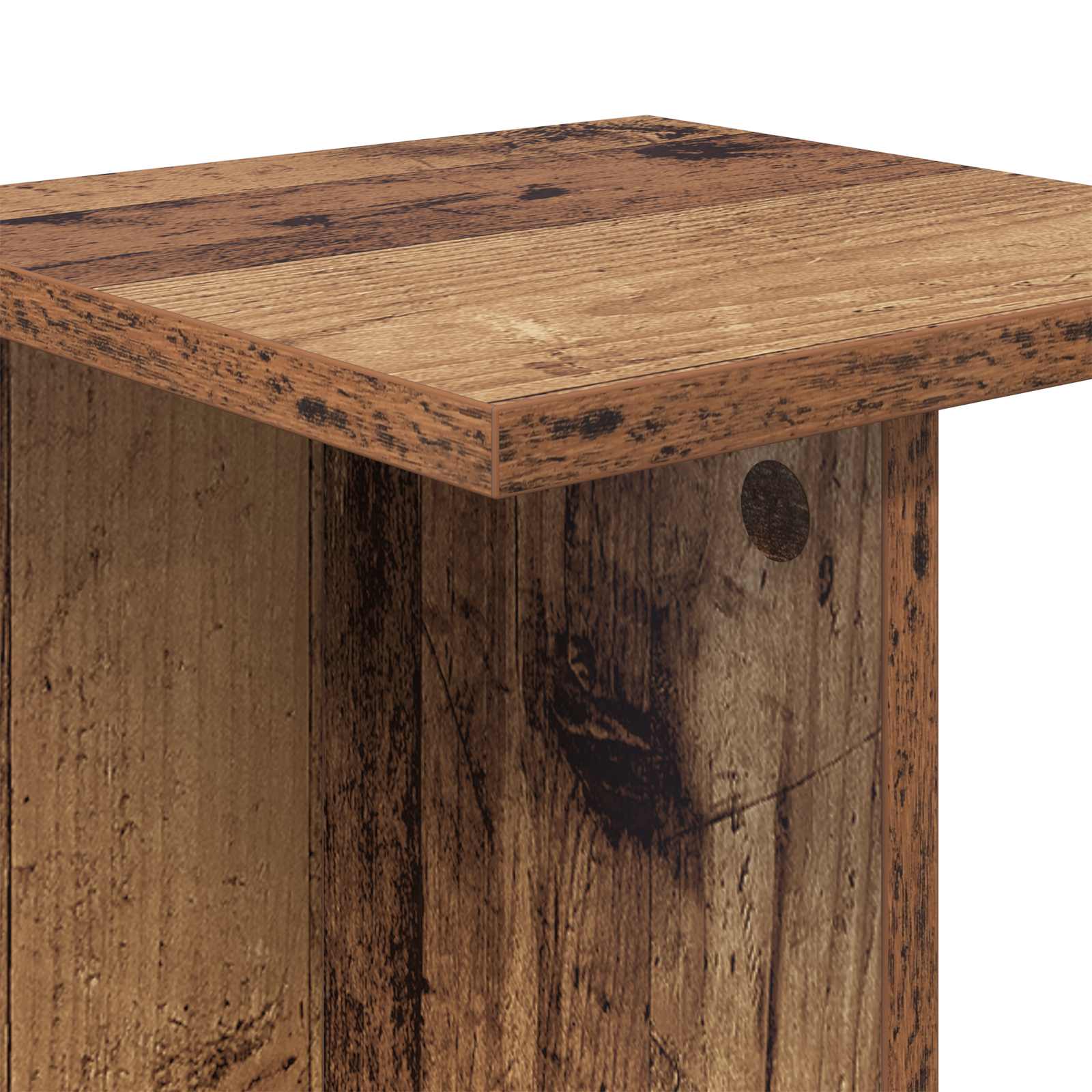Pflanzenständer Altholz 25 x 25,5 x 60,5 cm Holzwerkstoff