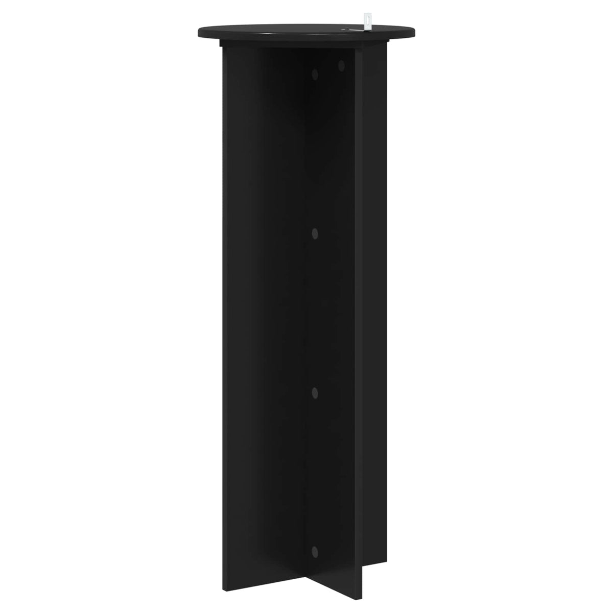 Pflanzenständer 2 Stk. Schwarz Ø40 x 100 cm Holzwerkstoff