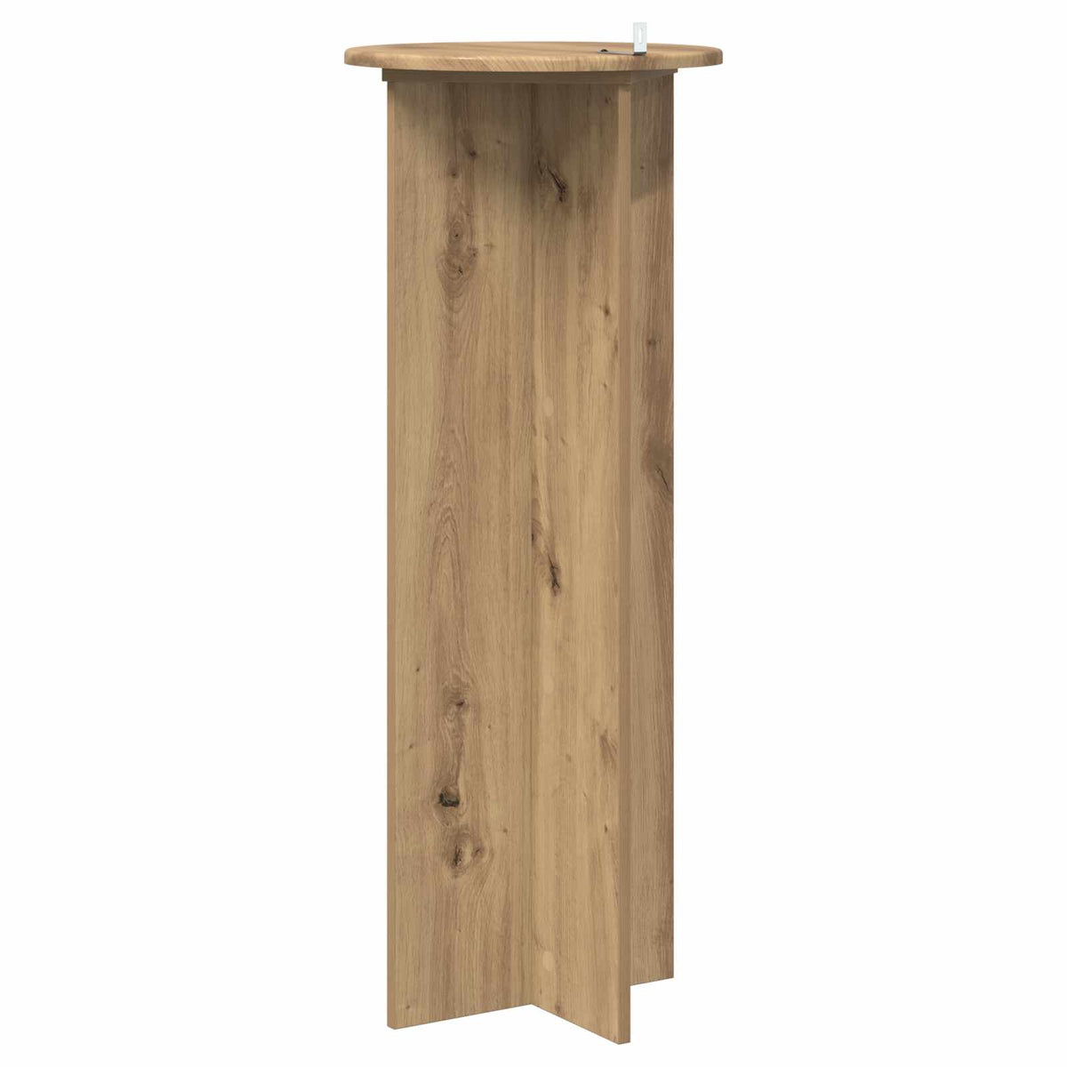 Pflanzenständer 2 Stk. Artisan-Eiche Ø40 x 100 cm Holzwerkstoff