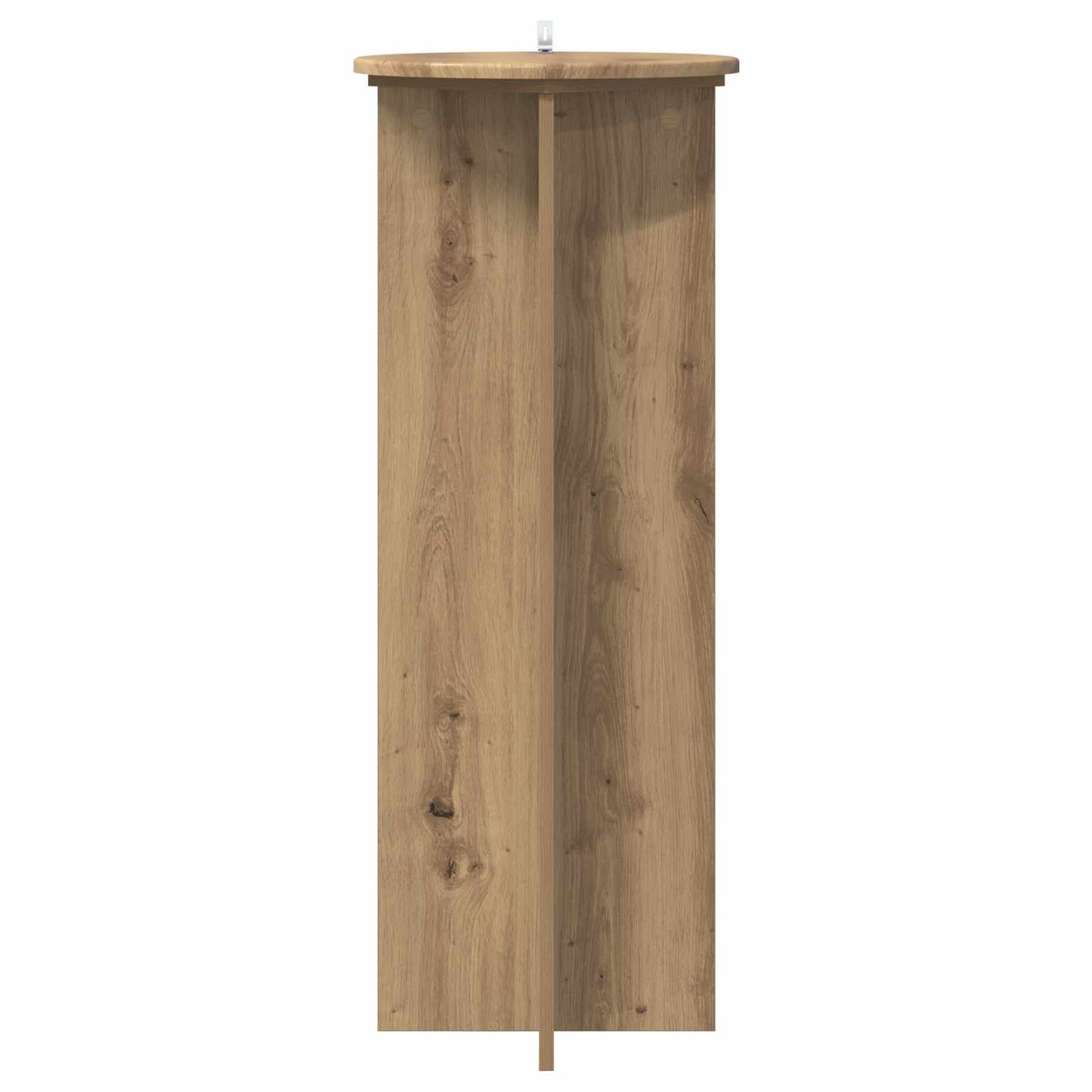 Pflanzenständer 2 Stk. Artisan-Eiche Ø40 x 100 cm Holzwerkstoff