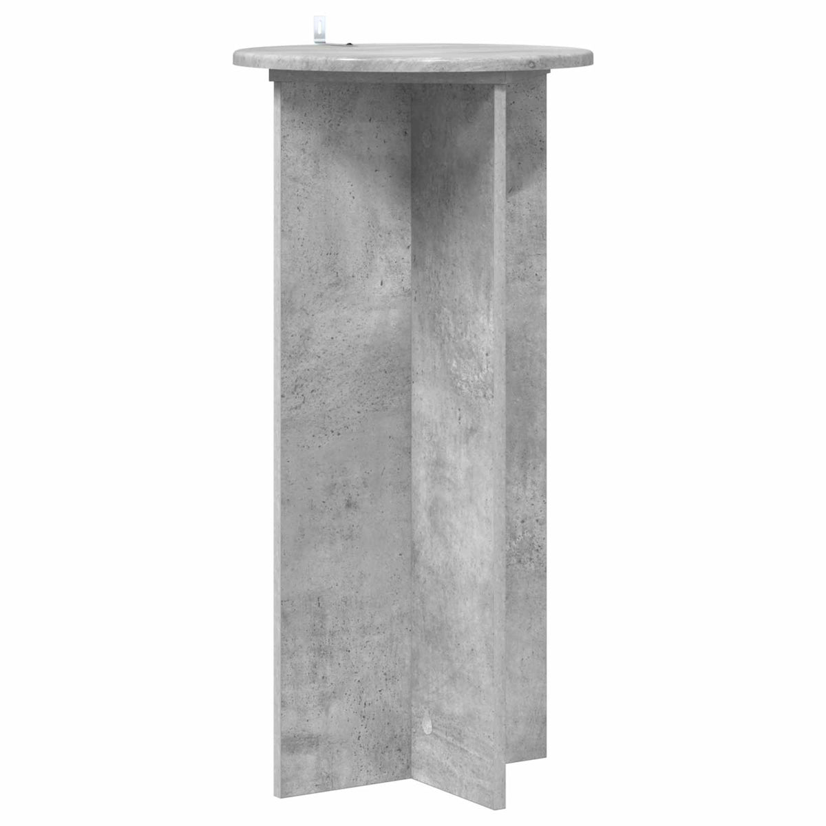 Pflanzenständer 2 Stk. Betongrau 40 x 40 x 80 cm Holzwerkstoff