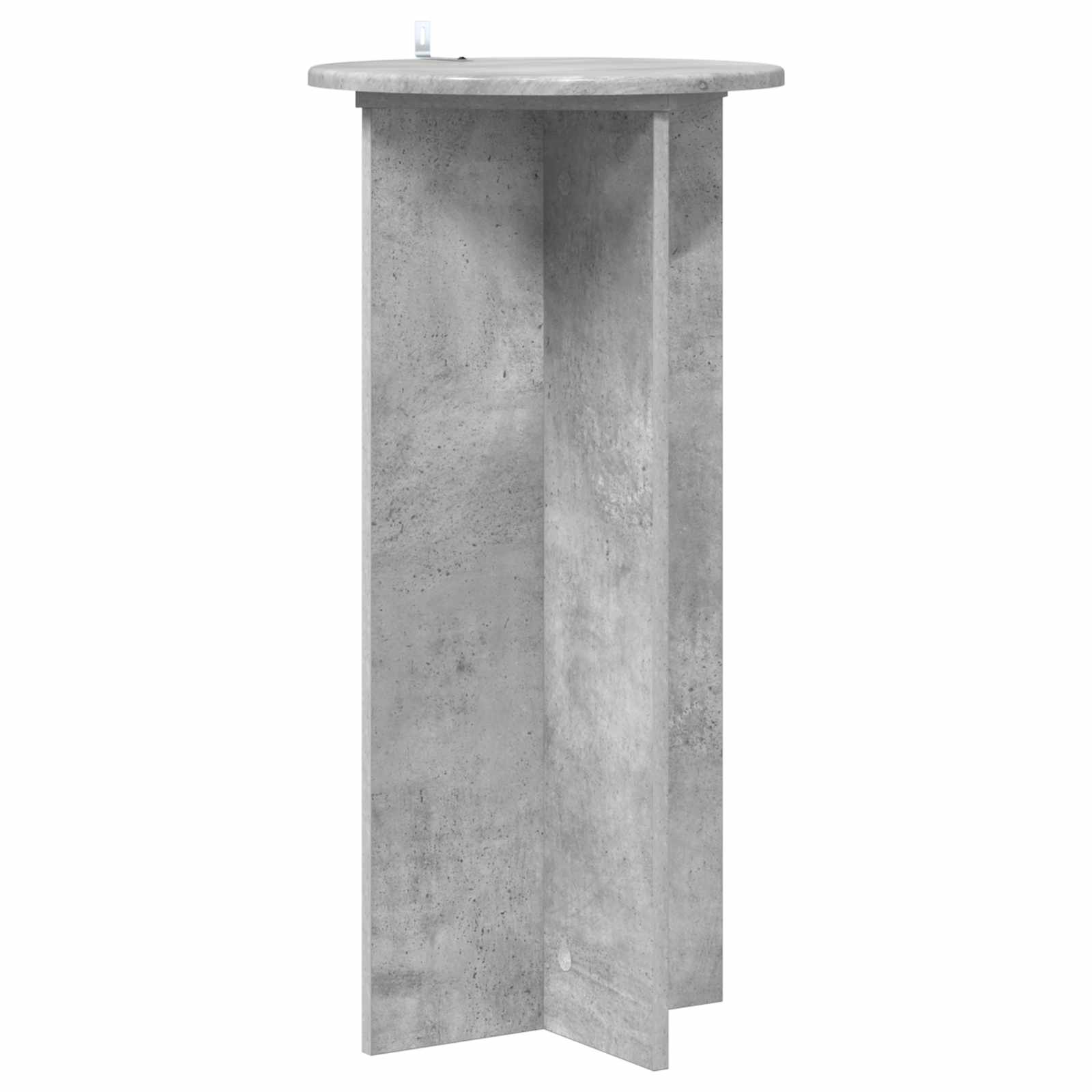 Pflanzenständer 2 Stk. Betongrau 40 x 40 x 80 cm Holzwerkstoff