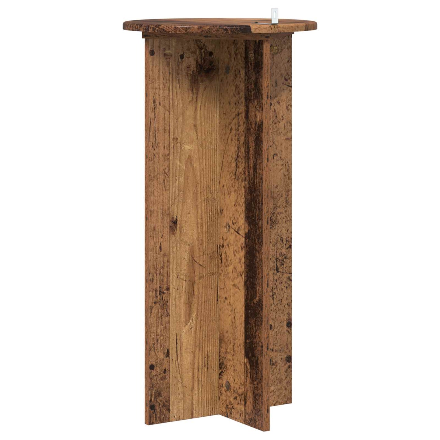 Pflanzenständer 2 Stk. Altholz 40 x 40 x 80 cm Holzwerkstoff