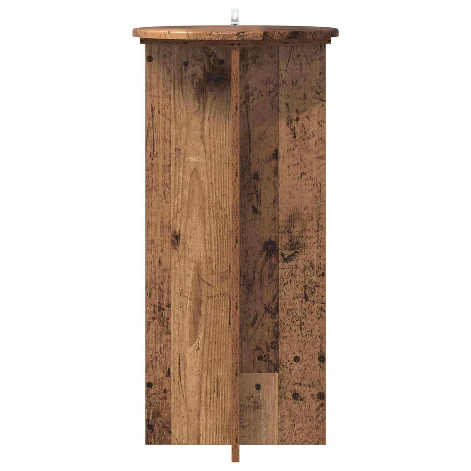 Pflanzenständer 2 Stk. Altholz 40 x 40 x 80 cm Holzwerkstoff