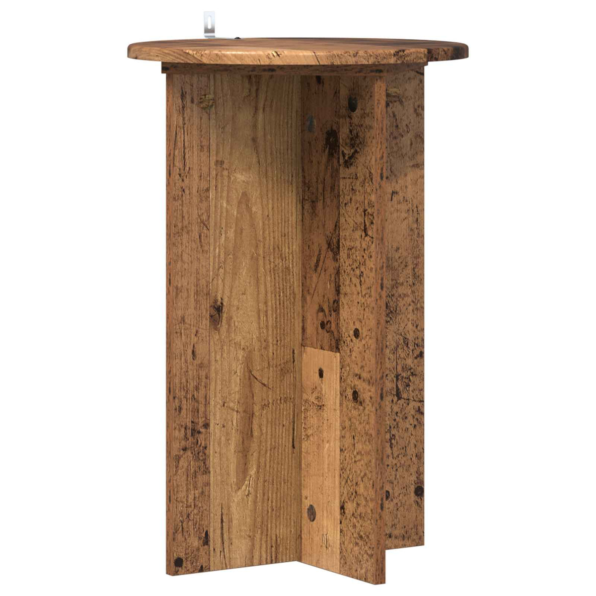 Pflanzenständer 2 Stk. Altholz Ø40 x 60 cm Holzwerkstoff