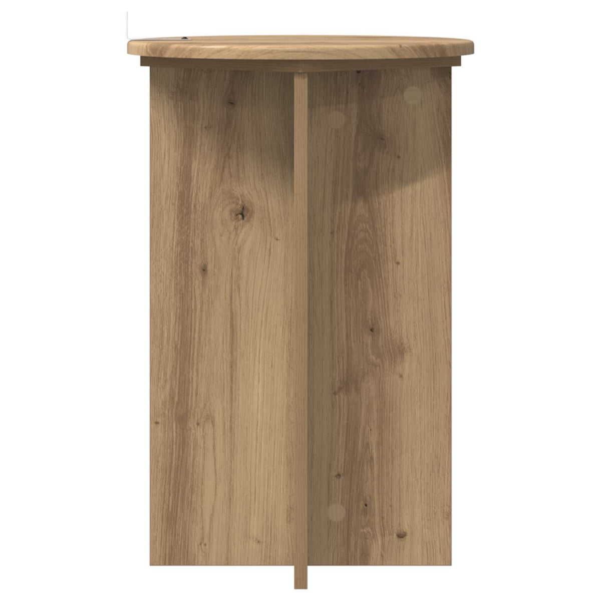 Pflanzenständer 2 Stk. Artisan-Eiche Ø40 x 60 cm Holzwerkstoff
