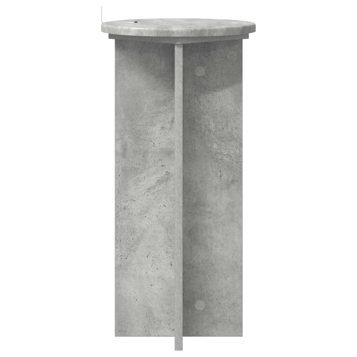 Pflanzenständer 2 Stk. Betongrau 29,5 x 29,5 x 60 cm