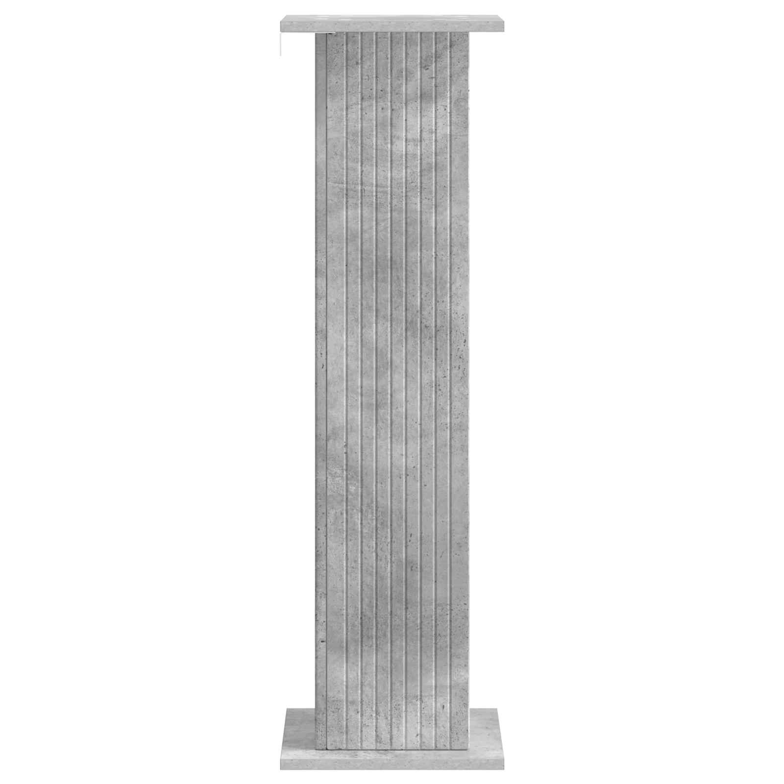 Pflanzenständer 2 stk. Betongrau 30,5 x 30 x 100,5 cm