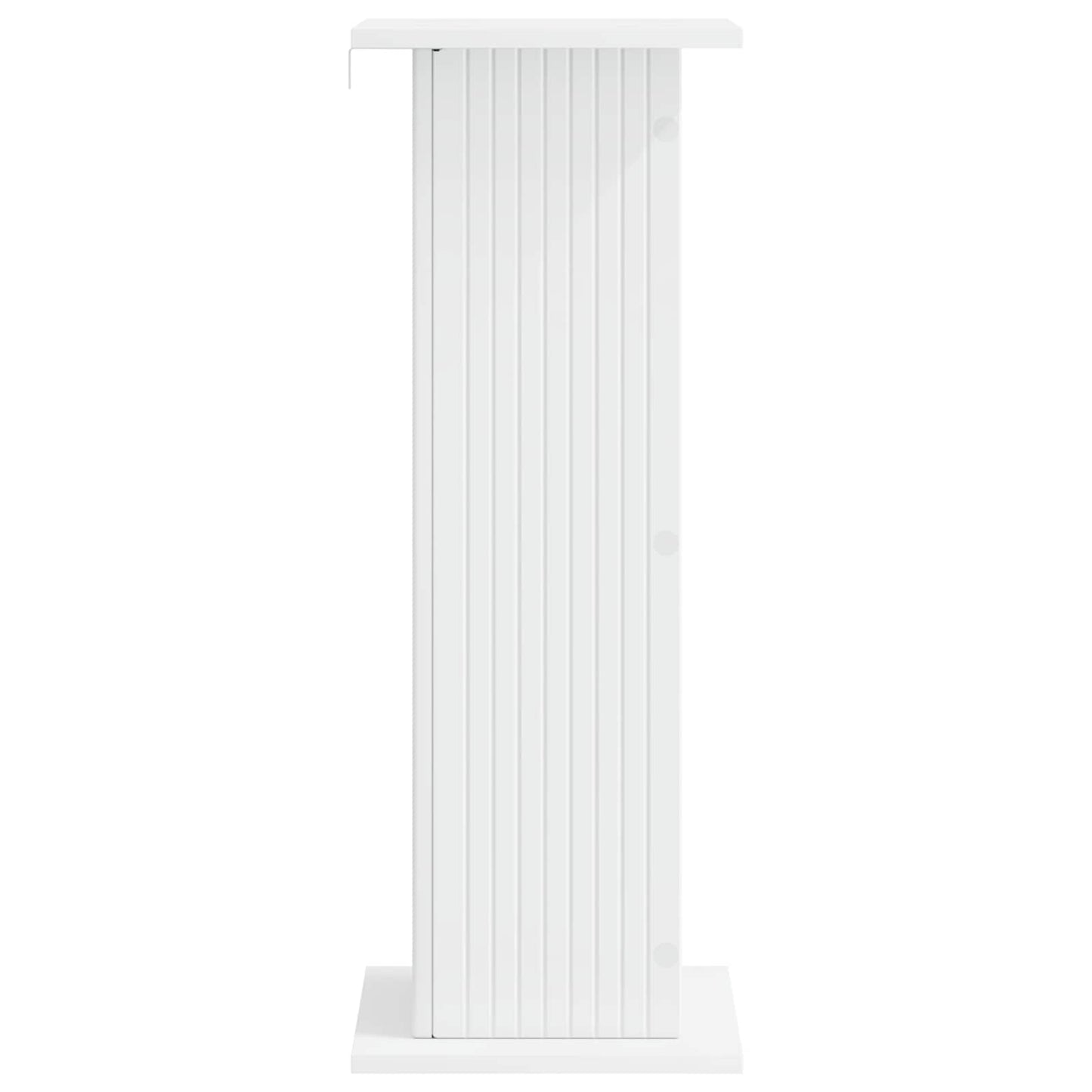 Pflanzenständer 2 stk. Weiß 30,5 x 30 x 80,5 cm Holzwerkstoff