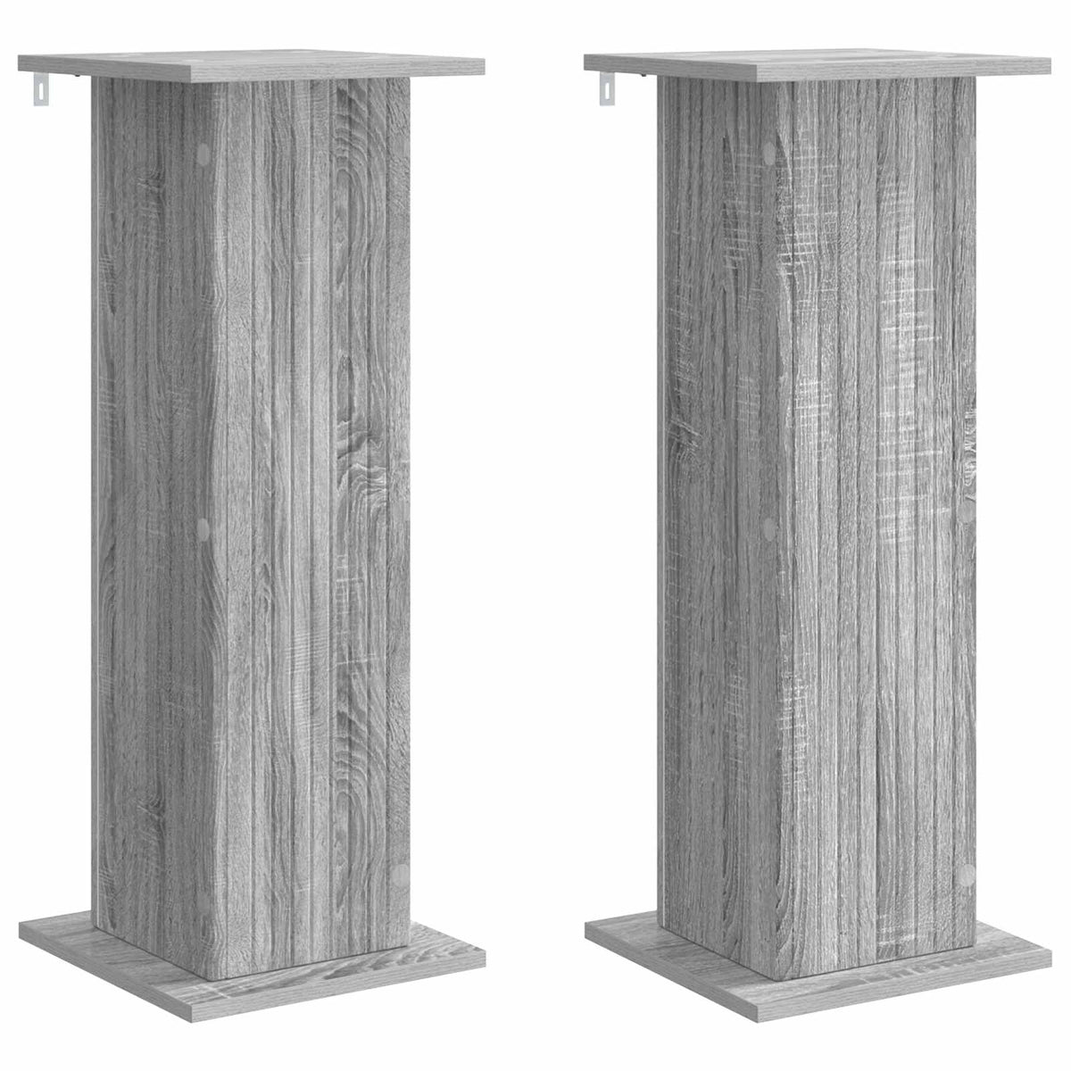 Pflanzenständer 2 stk. Graues Sonoma 30,5 x 30 x 80,5 cm