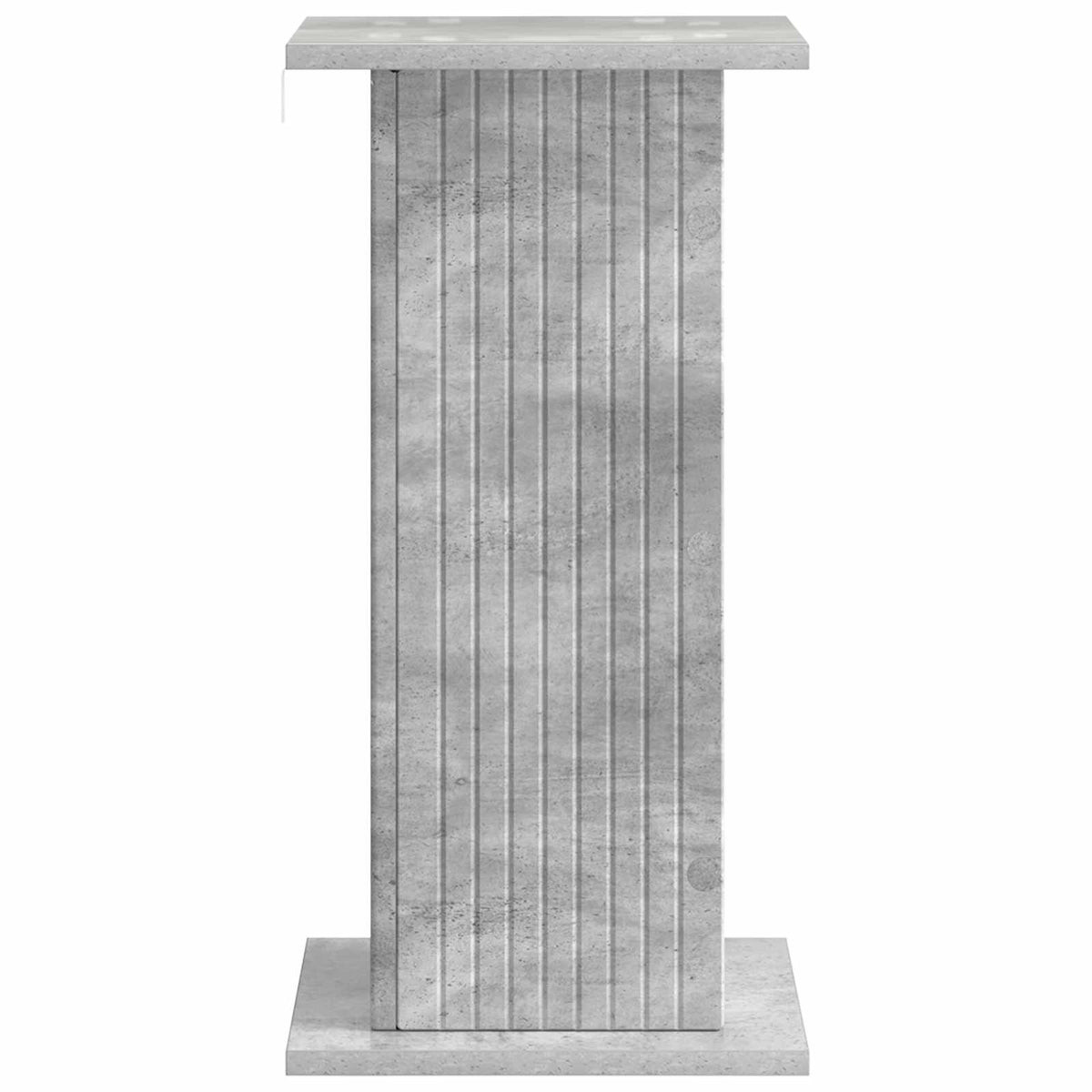 Pflanzenständer 2 stk. Betongrau 30,5 x 30 x 60,5 cm