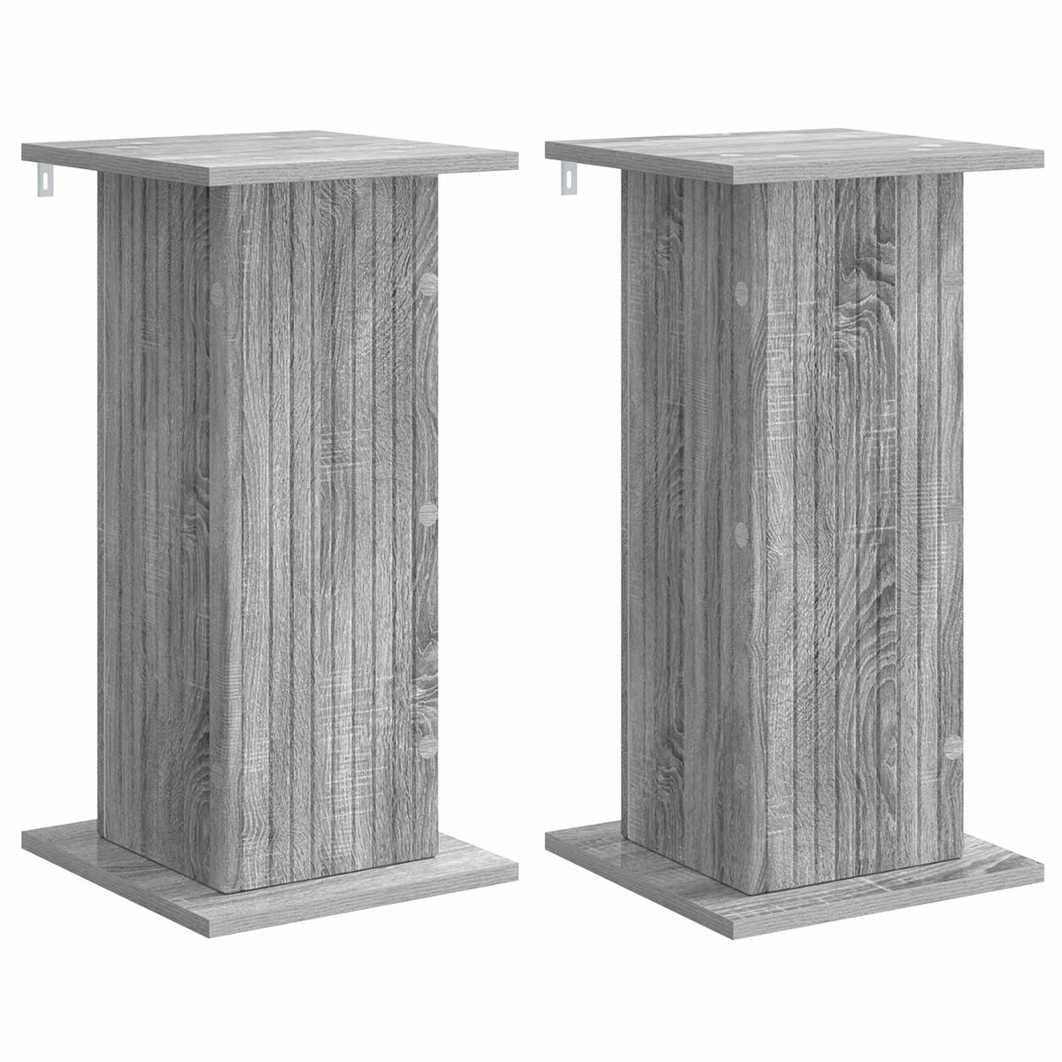 Pflanzenständer 2 Stk. Graues Sonoma 30,5 x 30 x 60,5 cm
