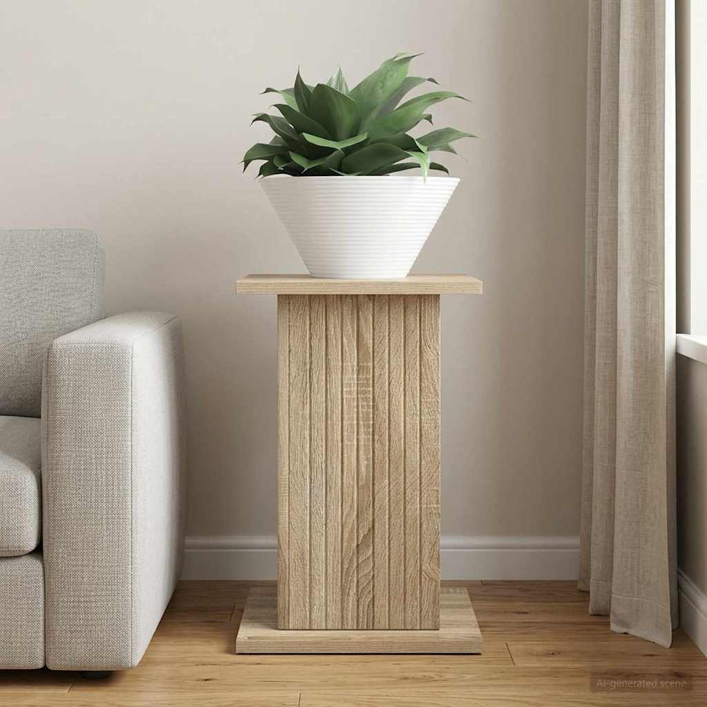 Pflanzenständer Sonoma-Eiche 30,5 x 30 x 43 cm Holzwerkstoff