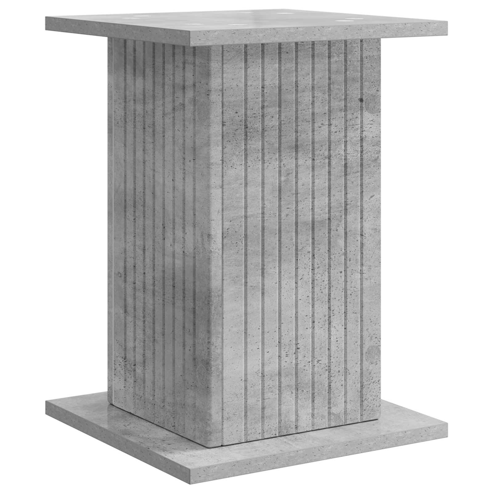 Pflanzenständer 2 stk. Betongrau 30,5 x 30 x 43 cm
