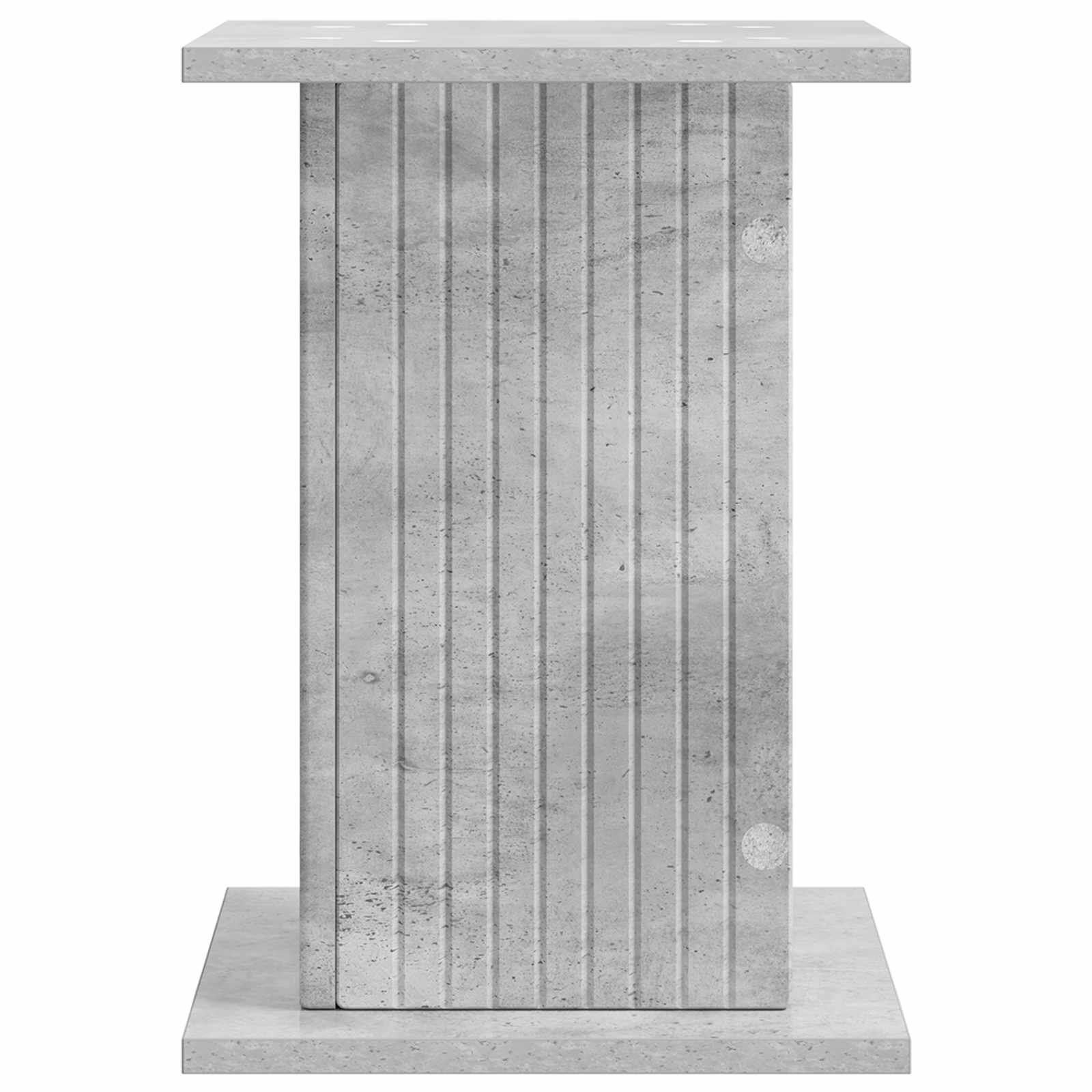 Pflanzenständer 2 stk. Betongrau 30,5 x 30 x 43 cm