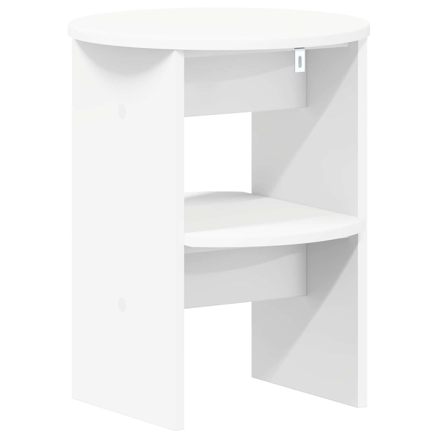 Seitenschrank Weiß Ø40 x 50 cm Holzwerkstoff