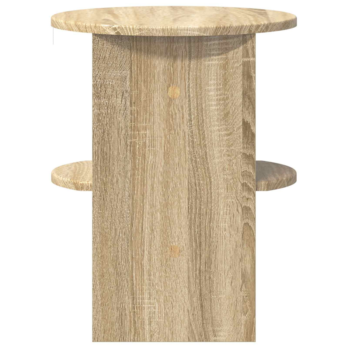 Seitenschrank 2 stk. Sonoma-Eiche Ø40 x 50 cm Holzwerkstoff