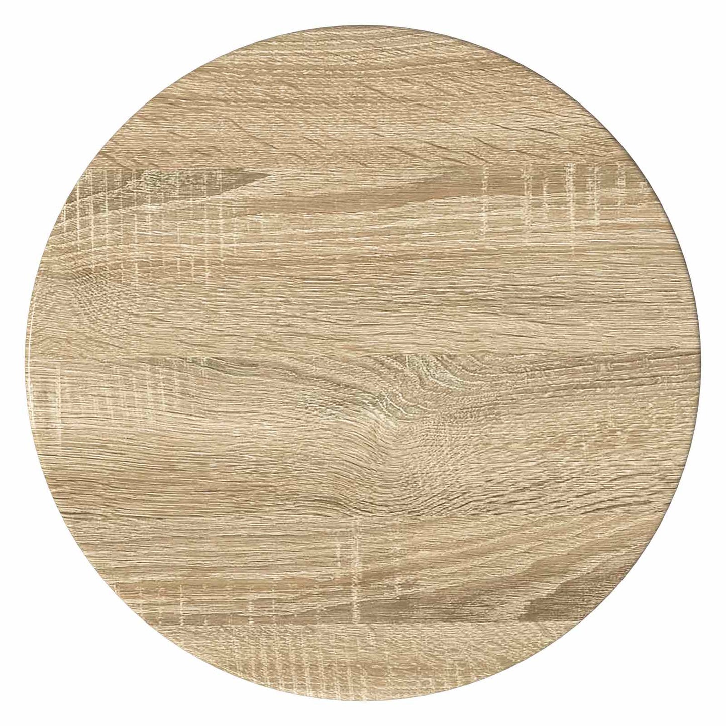 Seitenschrank 2 stk. Sonoma-Eiche Ø40 x 50 cm Holzwerkstoff
