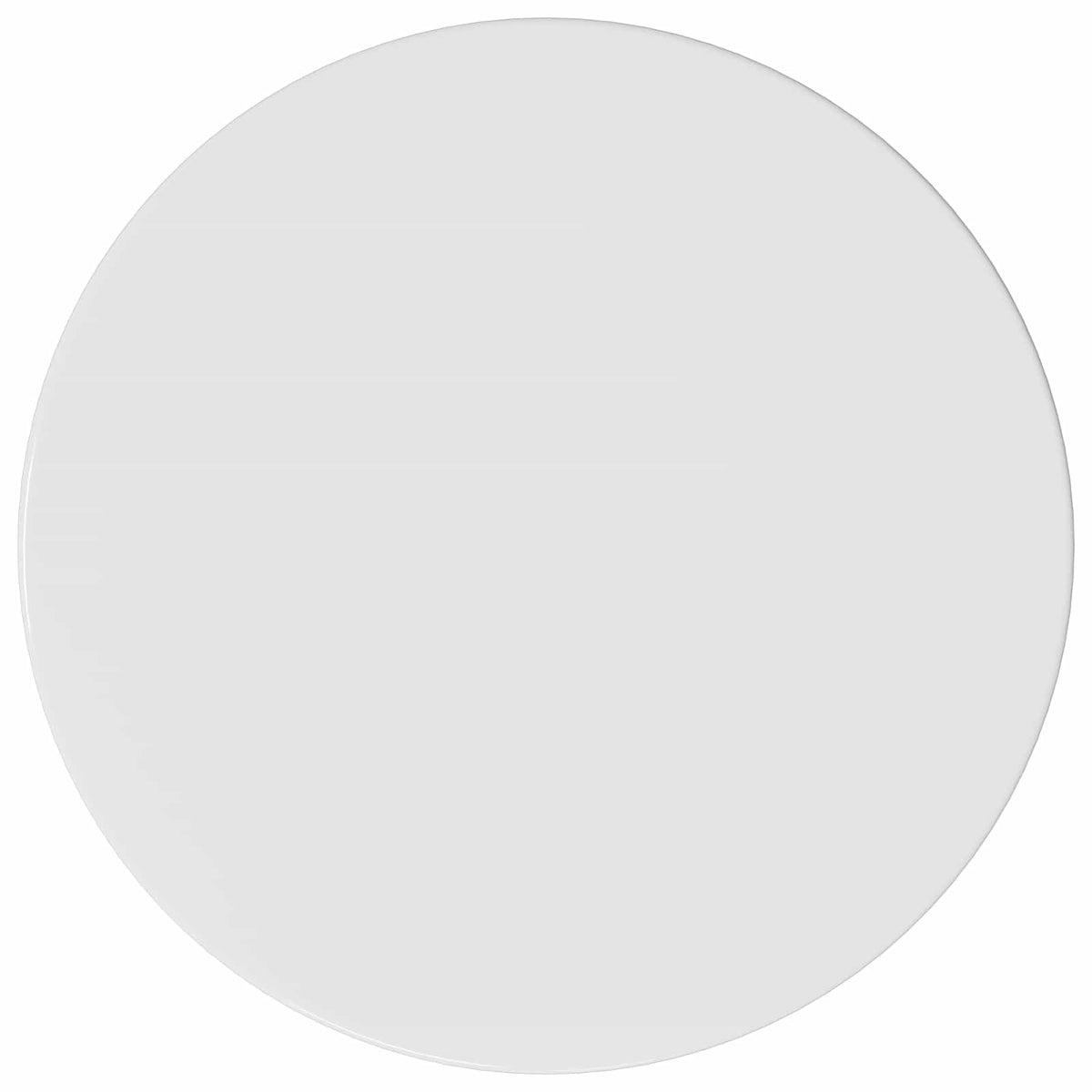 Seitenschrank 2 stk. Hochglanz Weiß Ø40 x 50 cm Holzwerkstoff