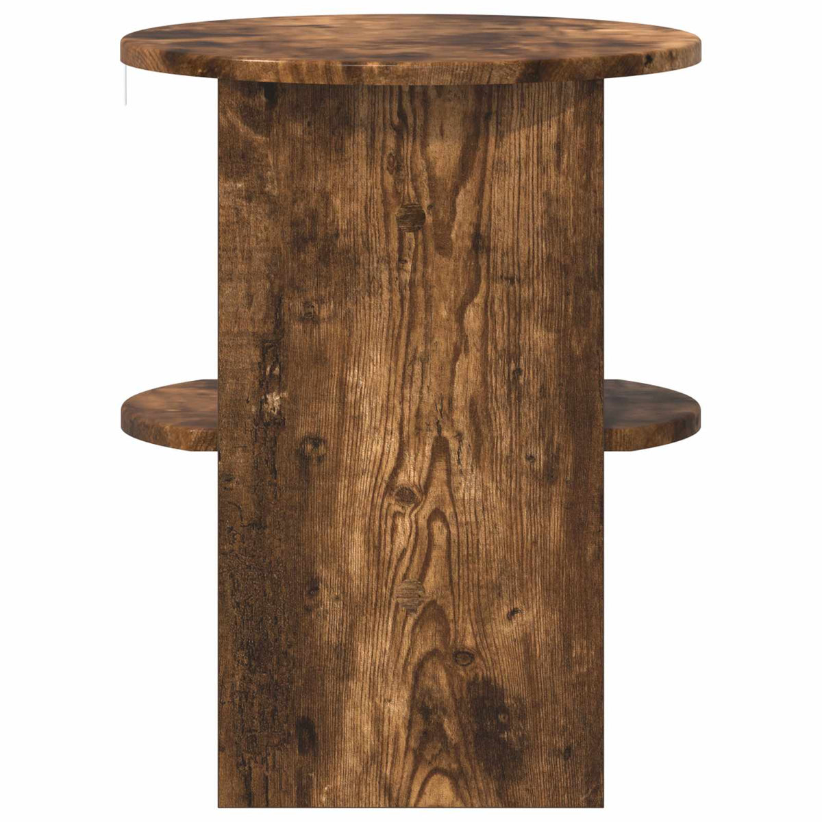 Seitenschrank 2 stk. Geräucherte Eiche Ø40 x 50 cm