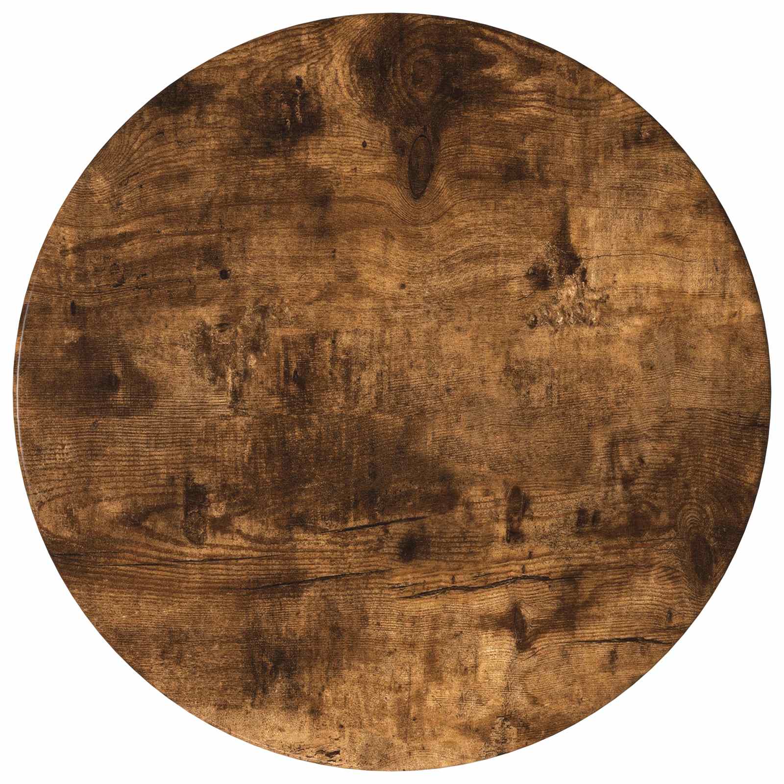 Seitenschrank 2 stk. Geräucherte Eiche Ø40 x 50 cm