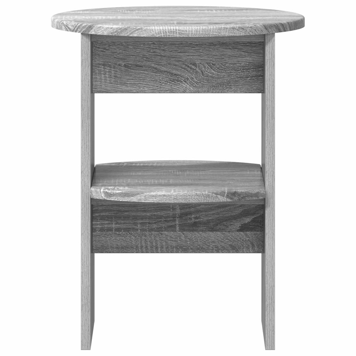 Seitenschrank 2 stk. Graues Sonoma Ø40 x 50 cm Holzwerkstoff