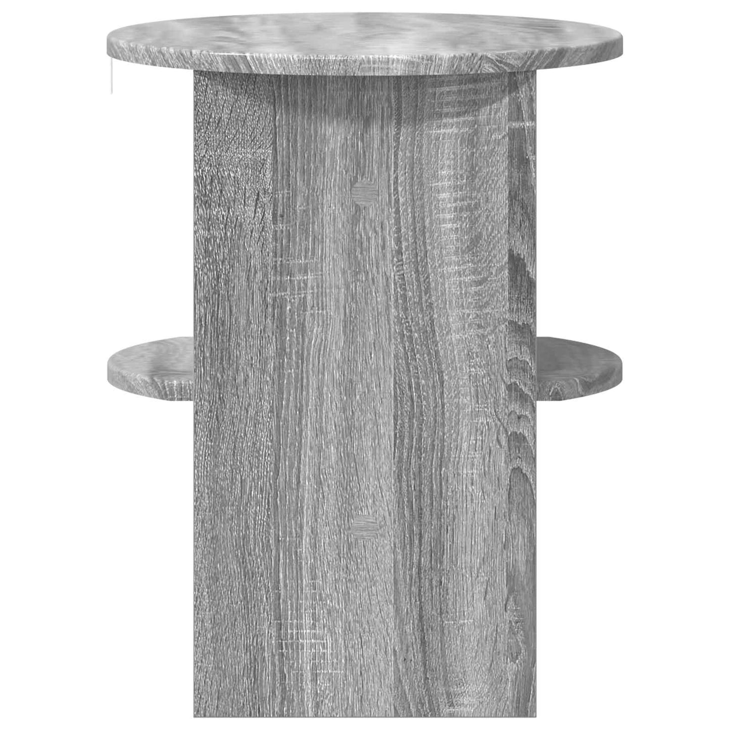 Seitenschrank 2 stk. Graues Sonoma Ø40 x 50 cm Holzwerkstoff