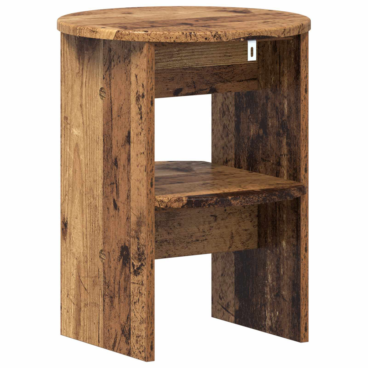 Seitenschrank 2 stk. Altholz Ø40 x 50 cm Holzwerkstoff