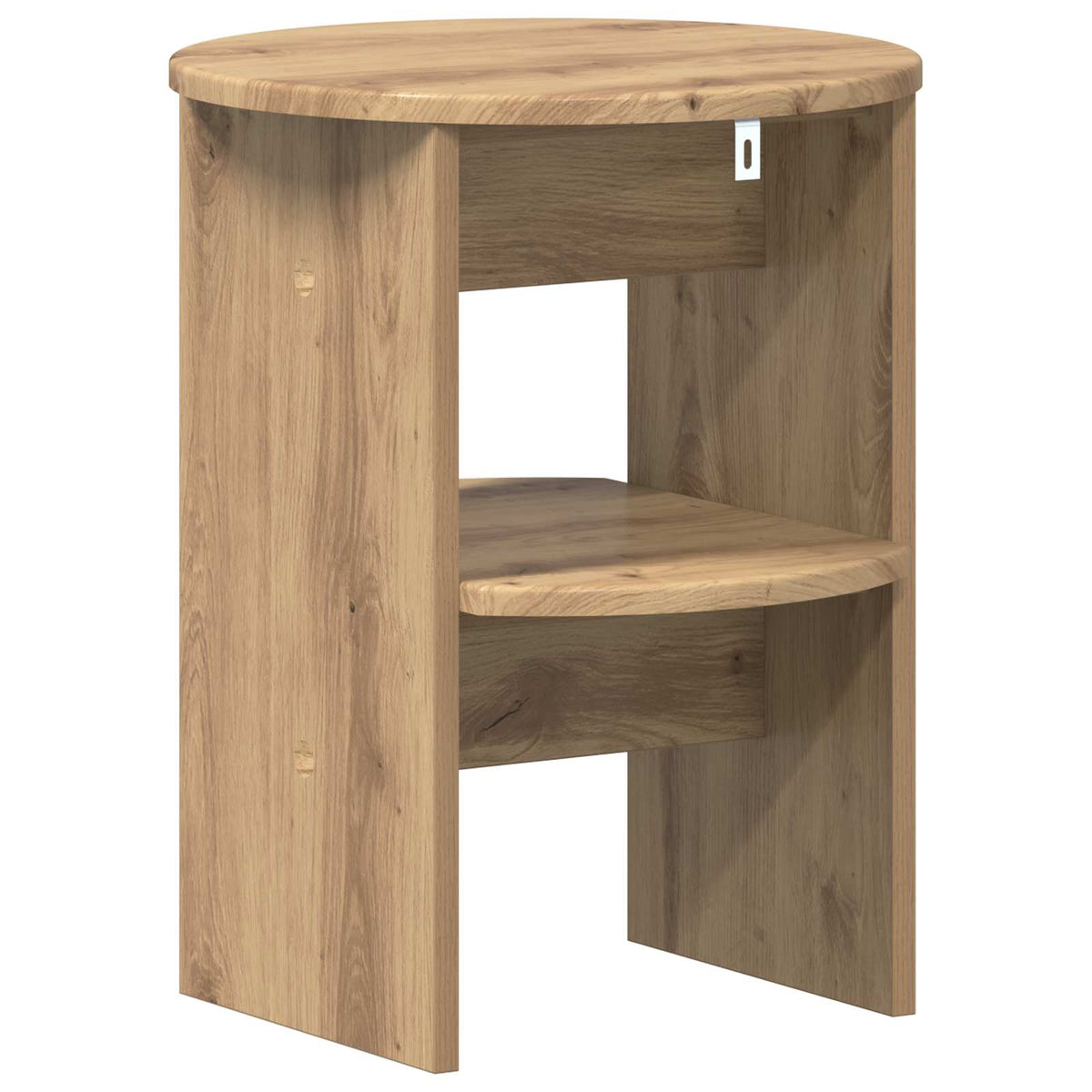 Seitenschrank 2 stk. Artisan-Eiche Ø40 x 50 cm Holzwerkstoff