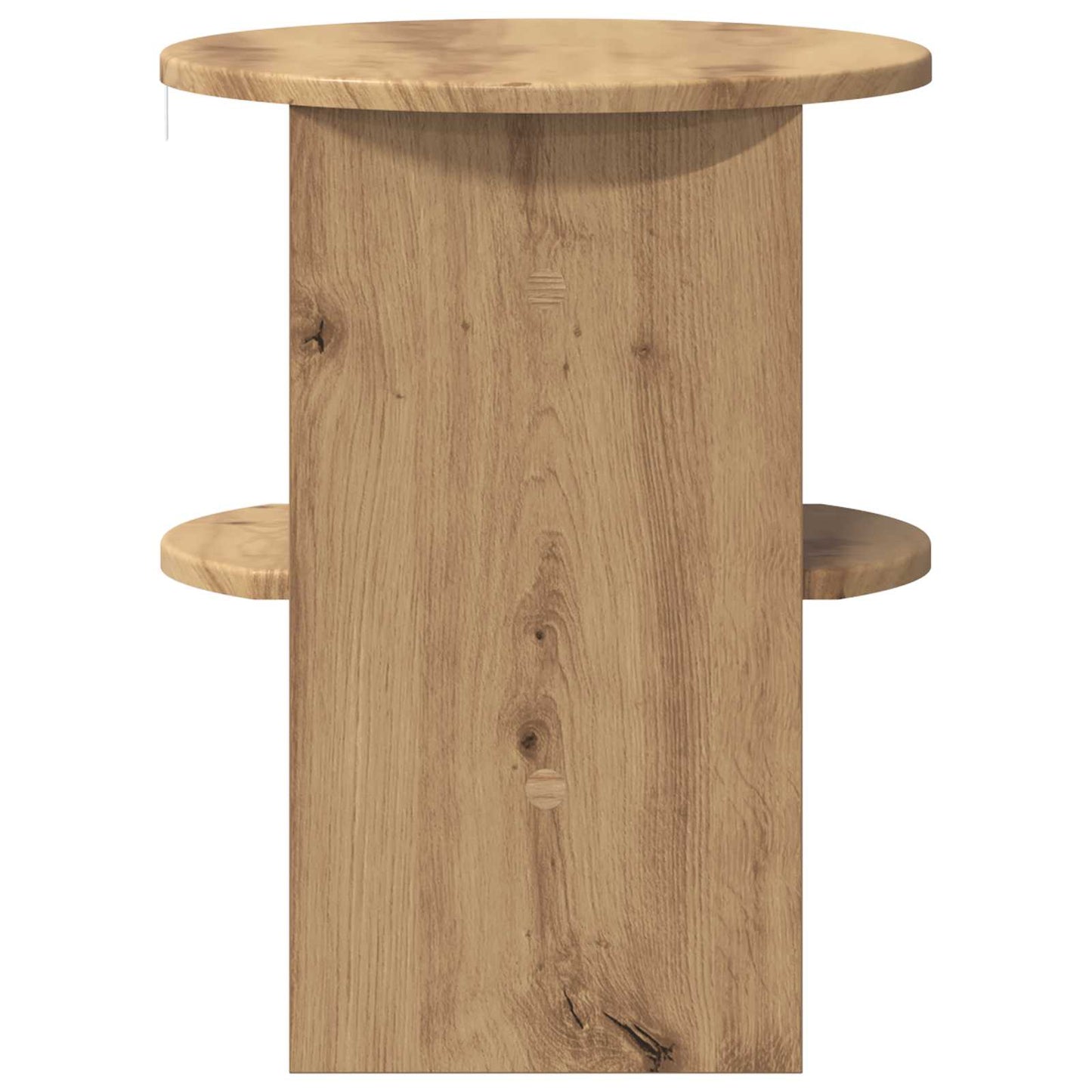 Seitenschrank 2 stk. Artisan-Eiche Ø40 x 50 cm Holzwerkstoff