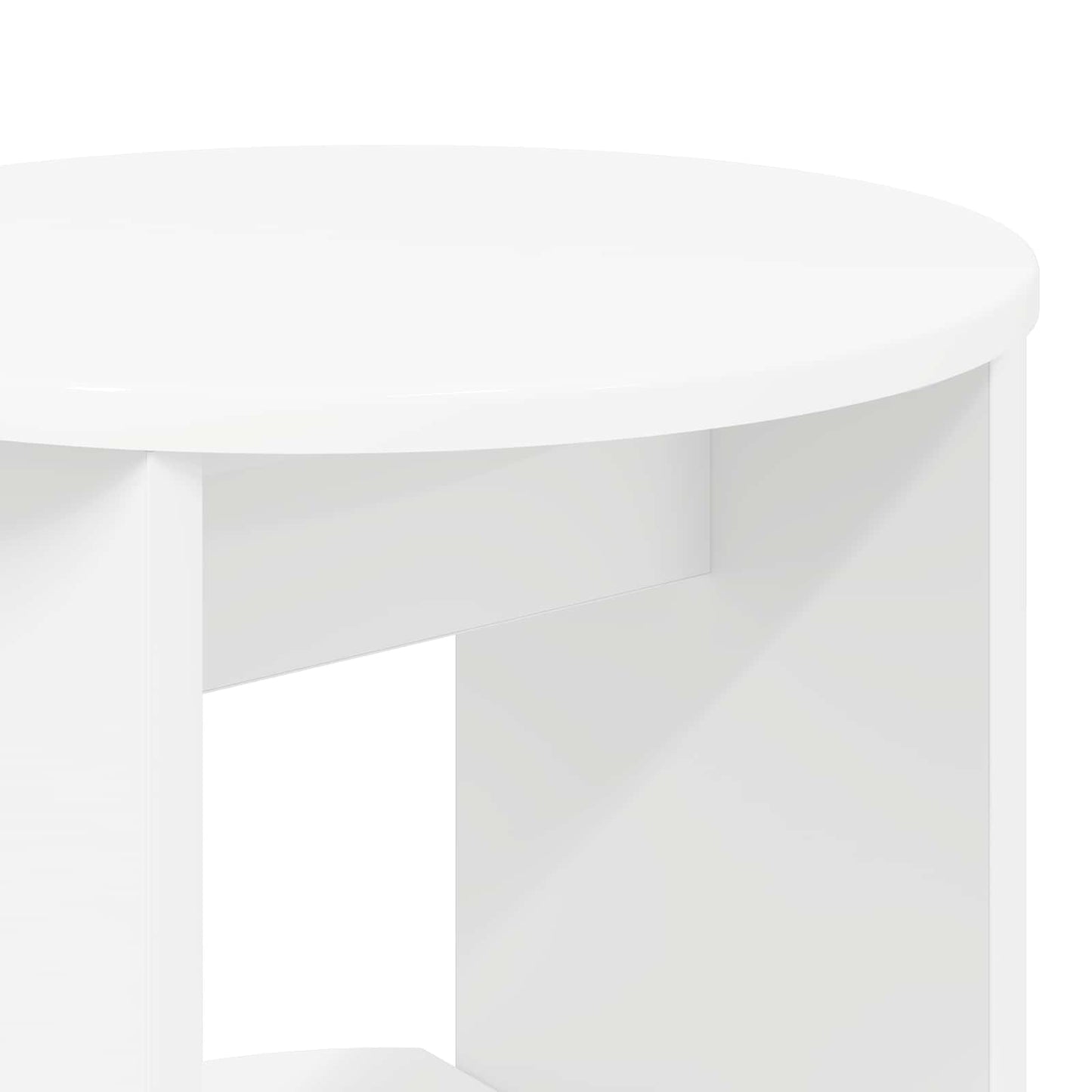 Seitenschrank Weiß Holzwerkstoff