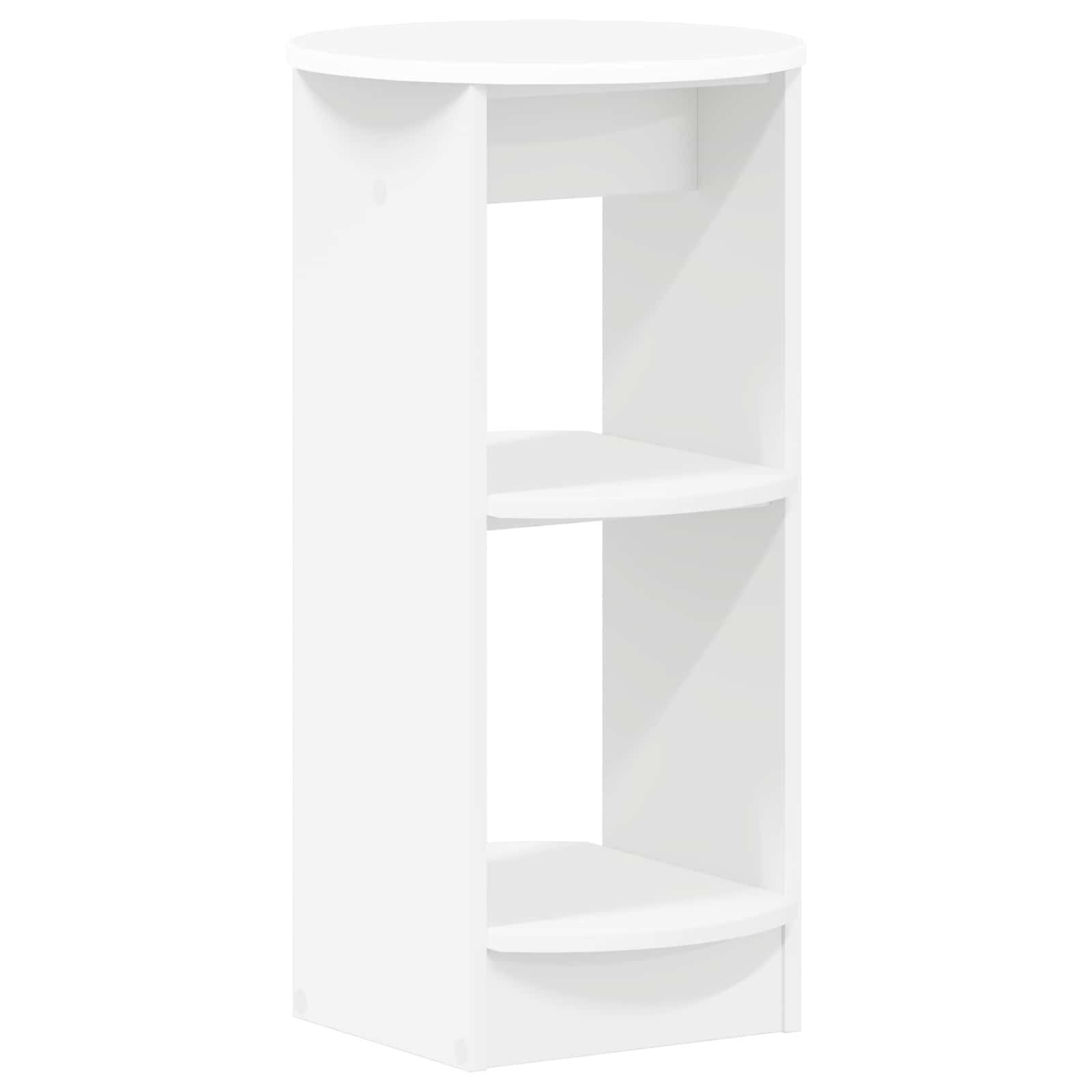 Seitenschrank Weiß Holzwerkstoff