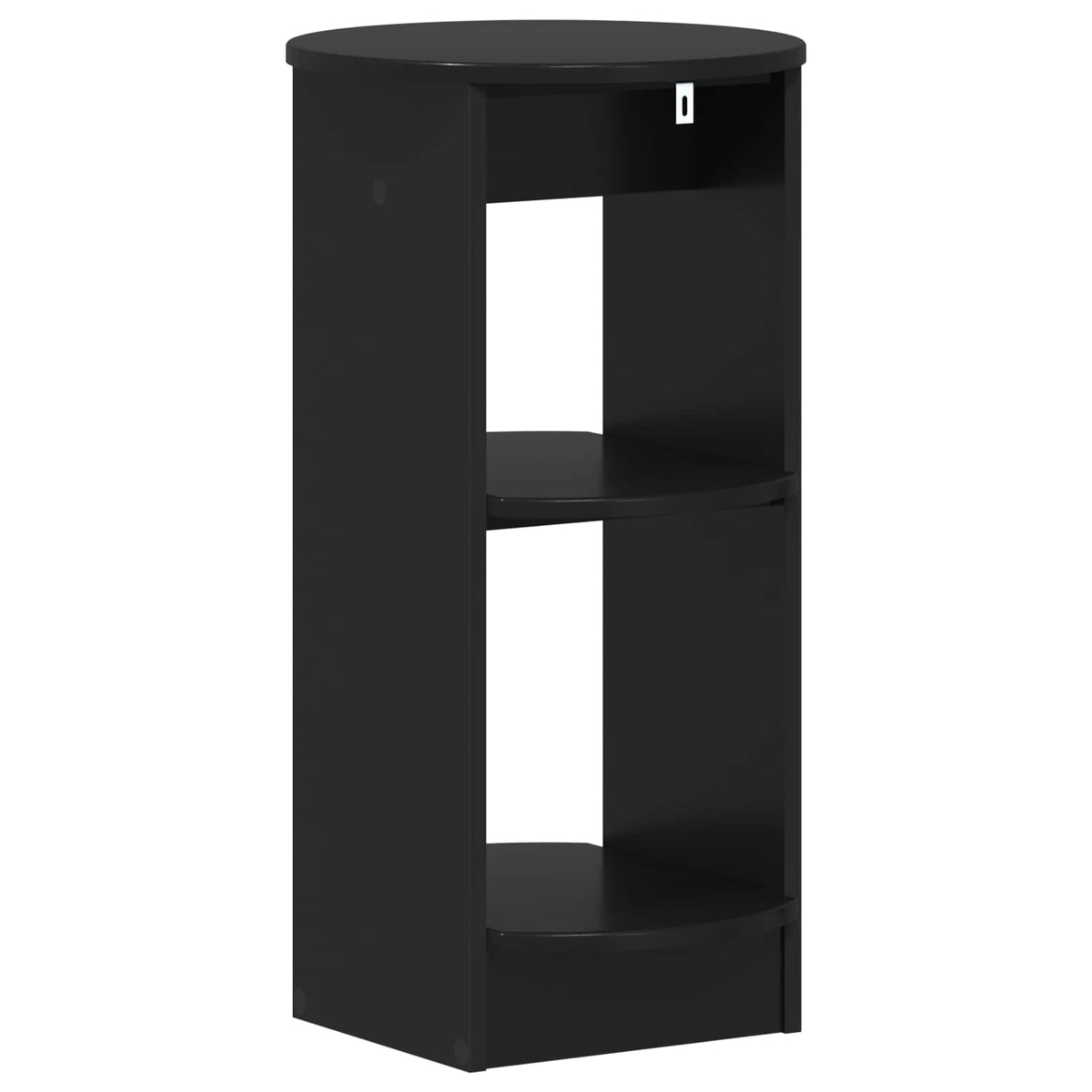 Seitenschrank Schwarz Holzwerkstoff
