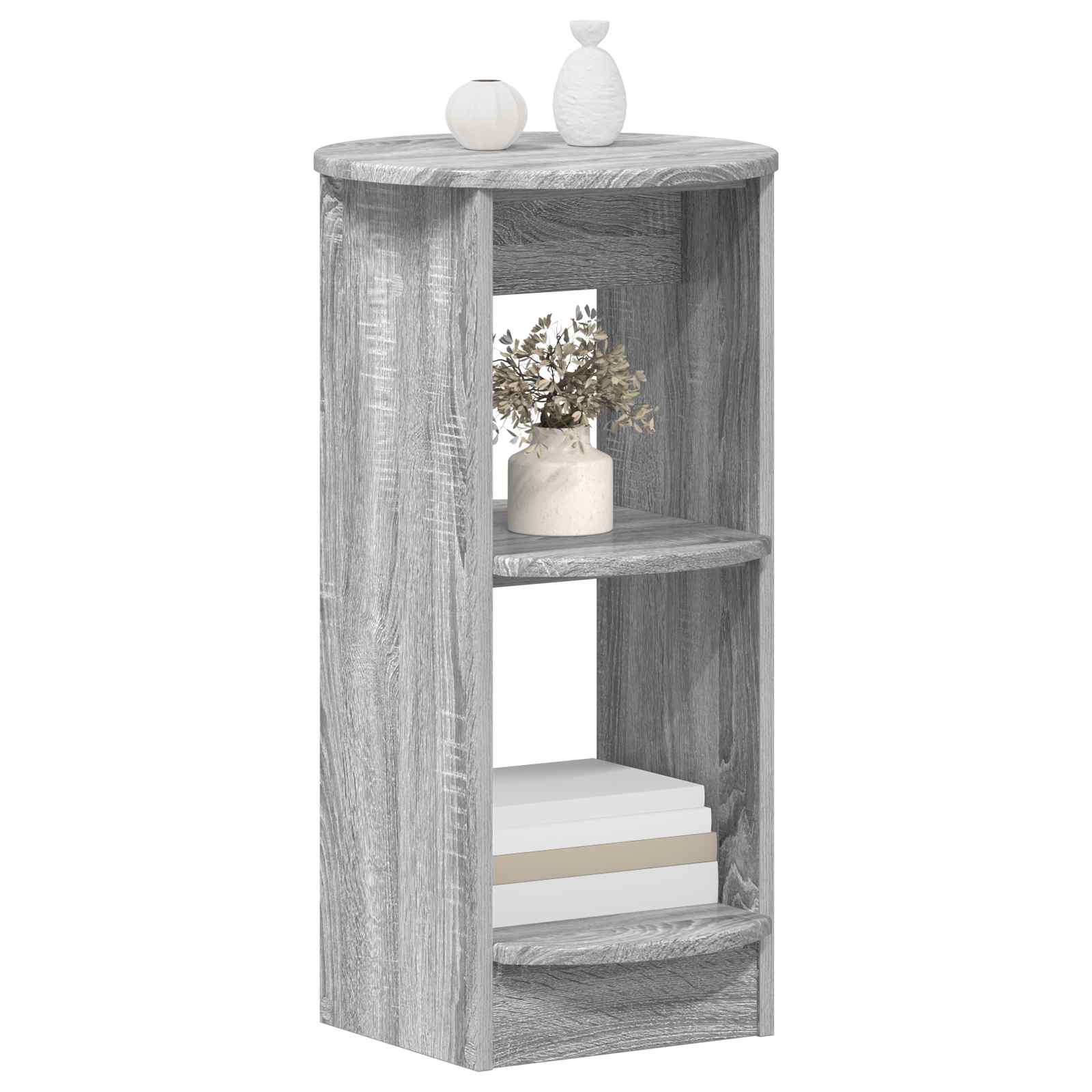 Seitenschrank Sonoma-Grau 40 x 40 x 75 cm Holzwerkstoff