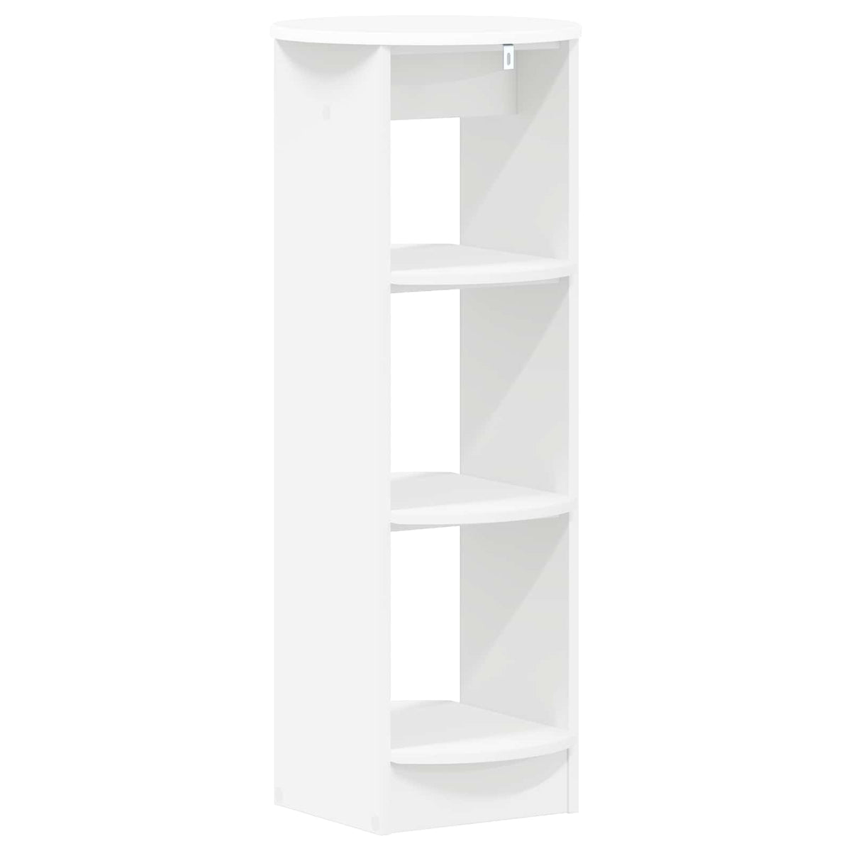 Seitenschrank Weiß 40 x 40 x 100 cm Holzwerkstoff