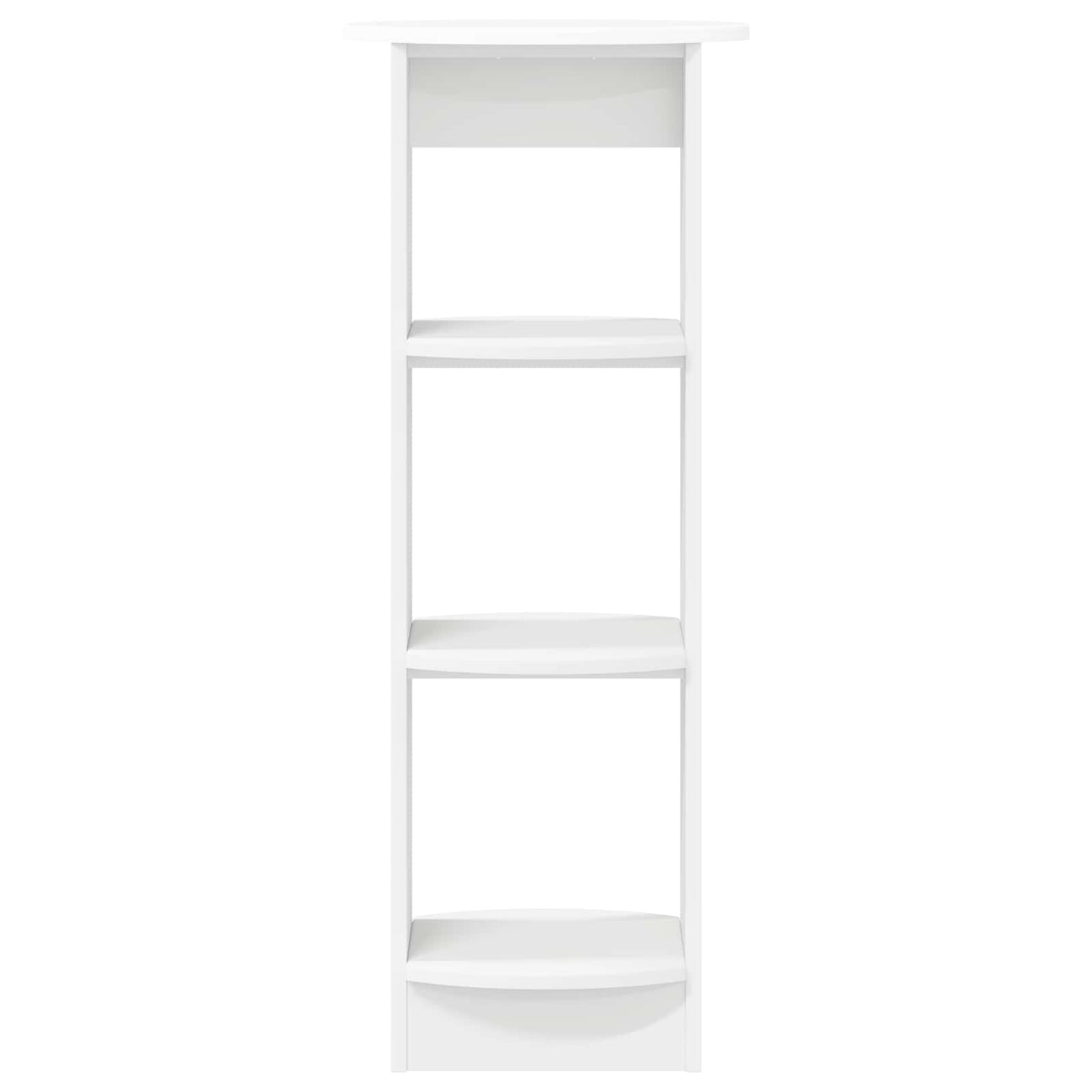Seitenschrank Weiß 40 x 40 x 100 cm Holzwerkstoff