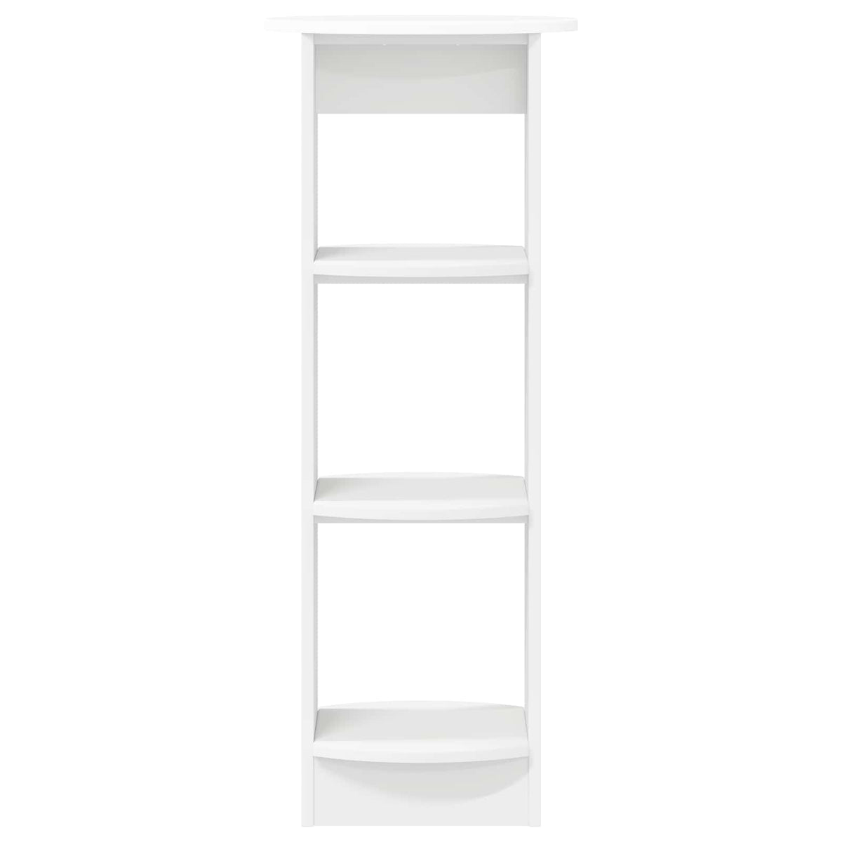 Seitenschrank Weiß 40 x 40 x 100 cm Holzwerkstoff