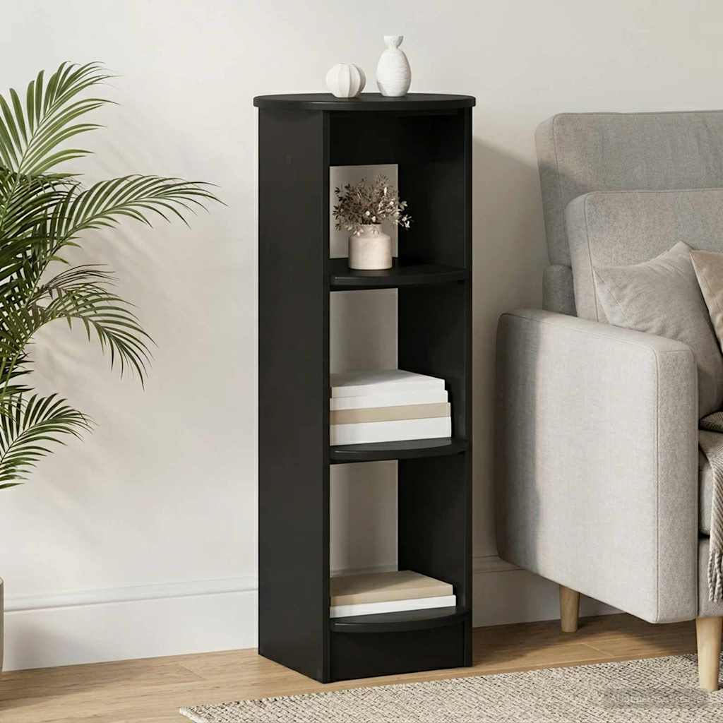 Seitenschrank Schwarz 40 x 40 x 100 cm Holzwerkstoff