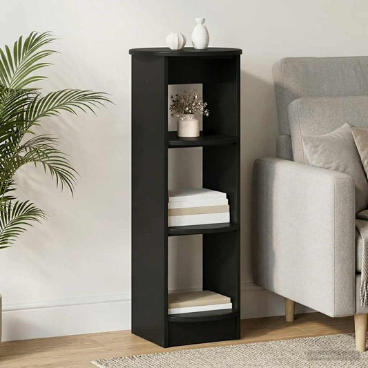 Seitenschrank Schwarz 40 x 40 x 100 cm Holzwerkstoff