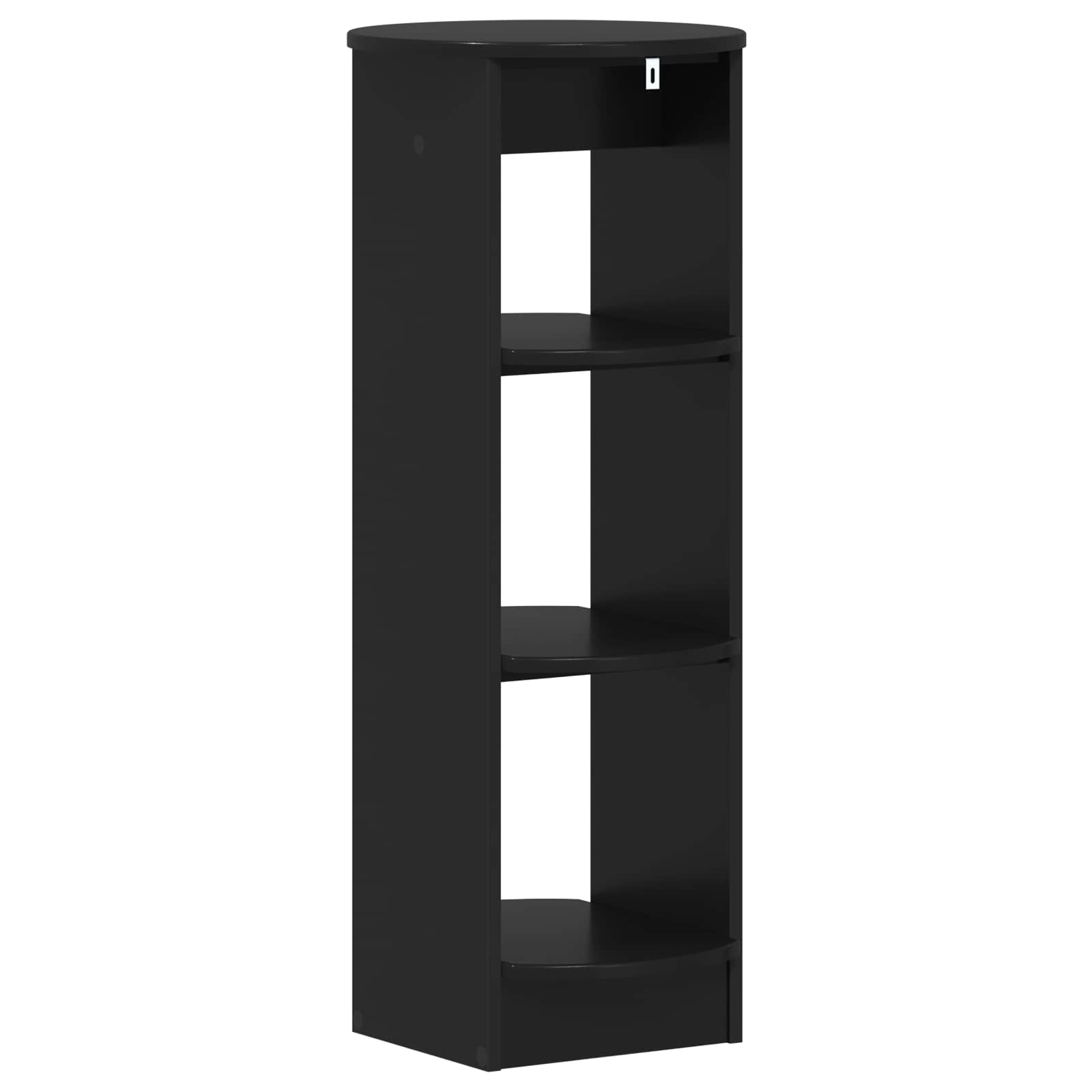 Seitenschrank Schwarz 40 x 40 x 100 cm Holzwerkstoff
