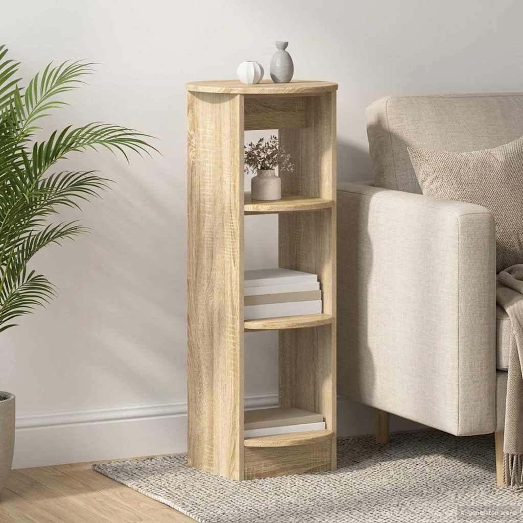 Seitenschrank Sonoma-Eiche 40 x 40 x 100 cm Holzwerkstoff