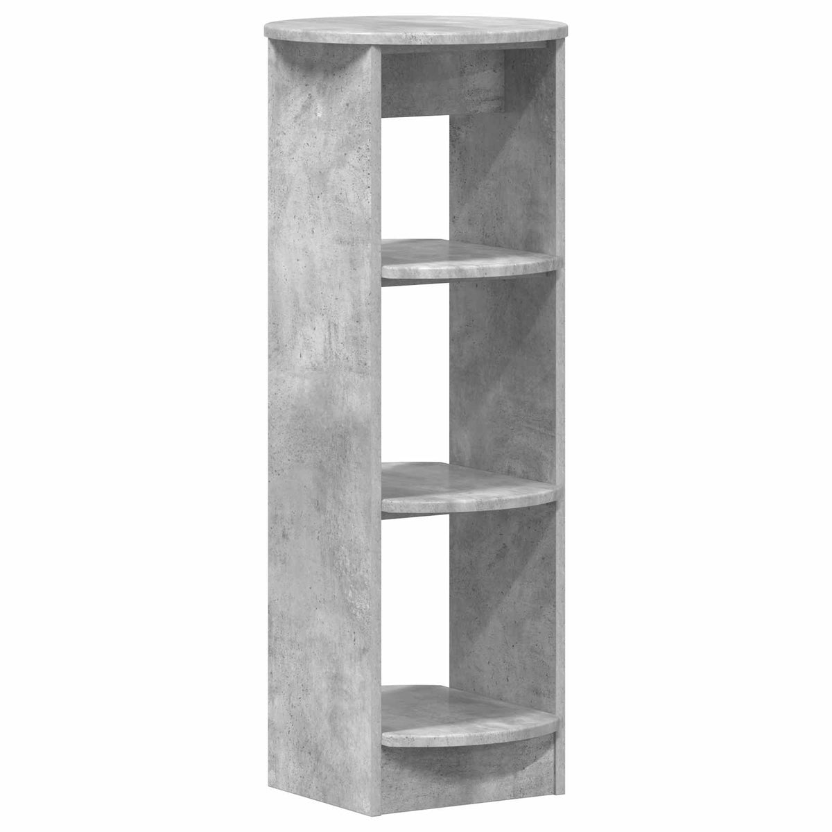 Seitenschrank Betongrau 40 x 40 x 100 cm Holzwerkstoff