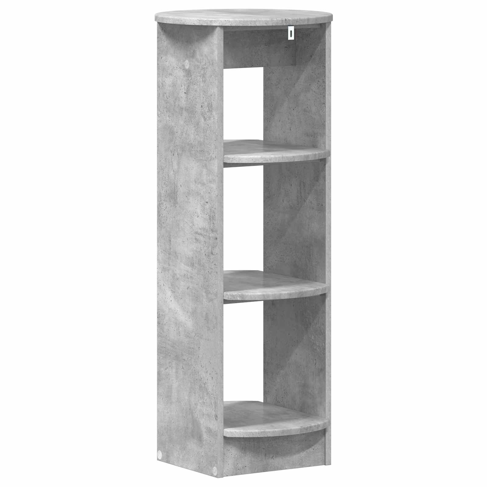 Seitenschrank Betongrau 40 x 40 x 100 cm Holzwerkstoff