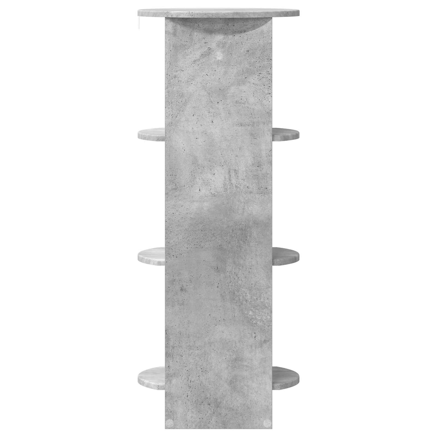 Seitenschrank Betongrau 40 x 40 x 100 cm Holzwerkstoff
