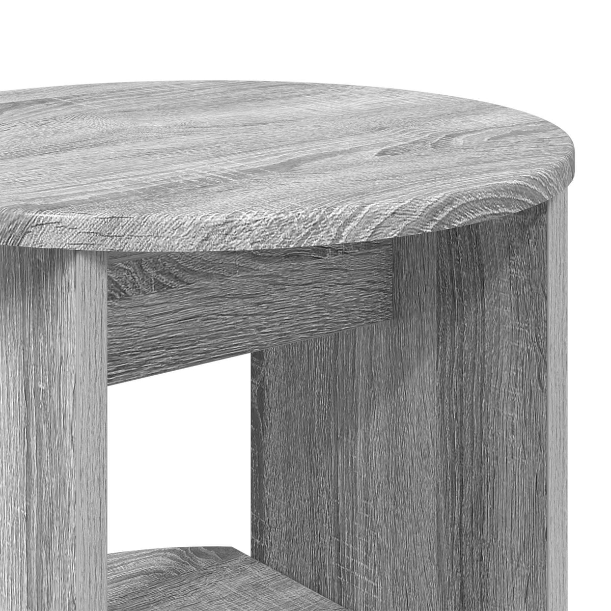 Seitenschrank Sonoma-Grau 40 x 40 x 100 cm Holzwerkstoff