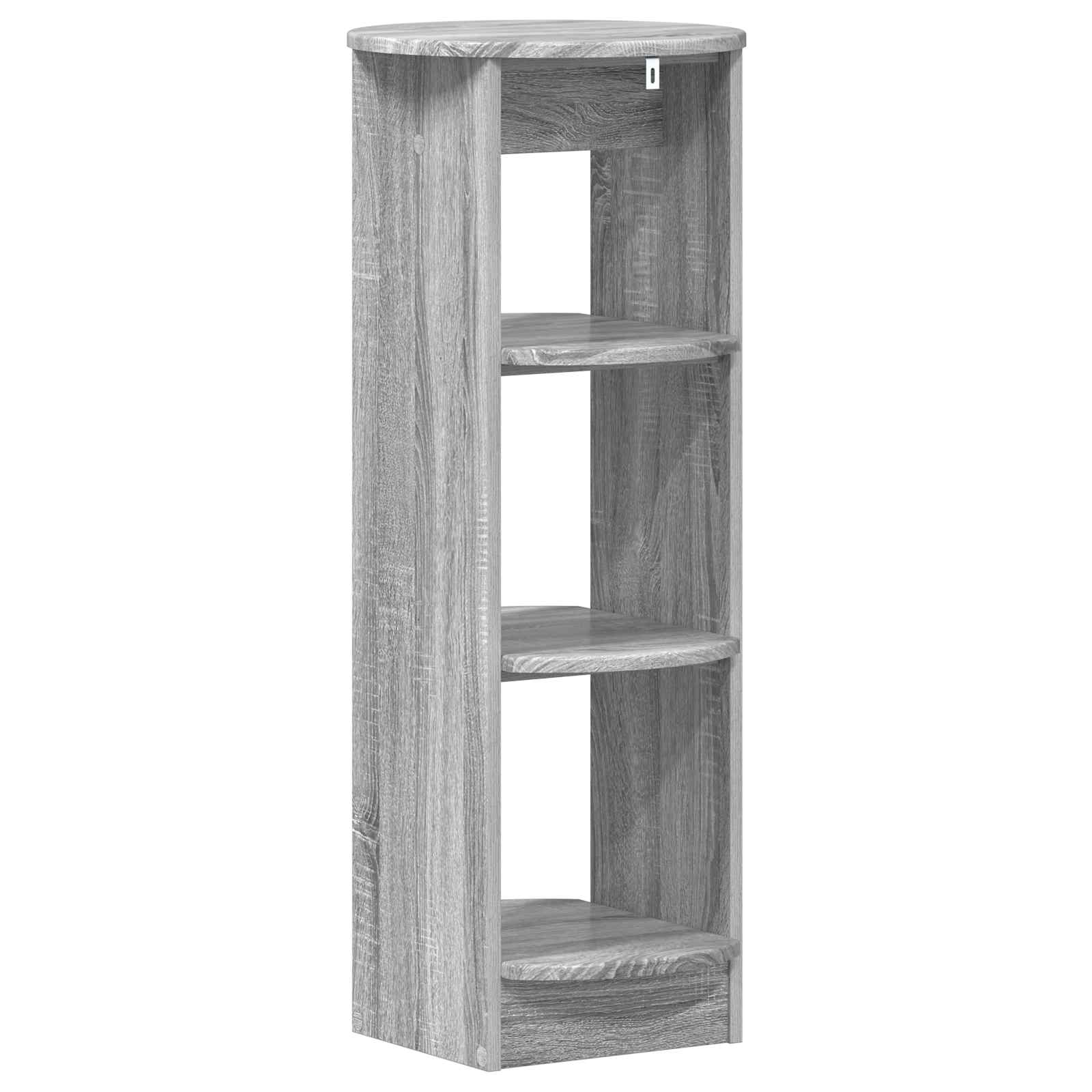 Seitenschrank Sonoma-Grau 40 x 40 x 100 cm Holzwerkstoff