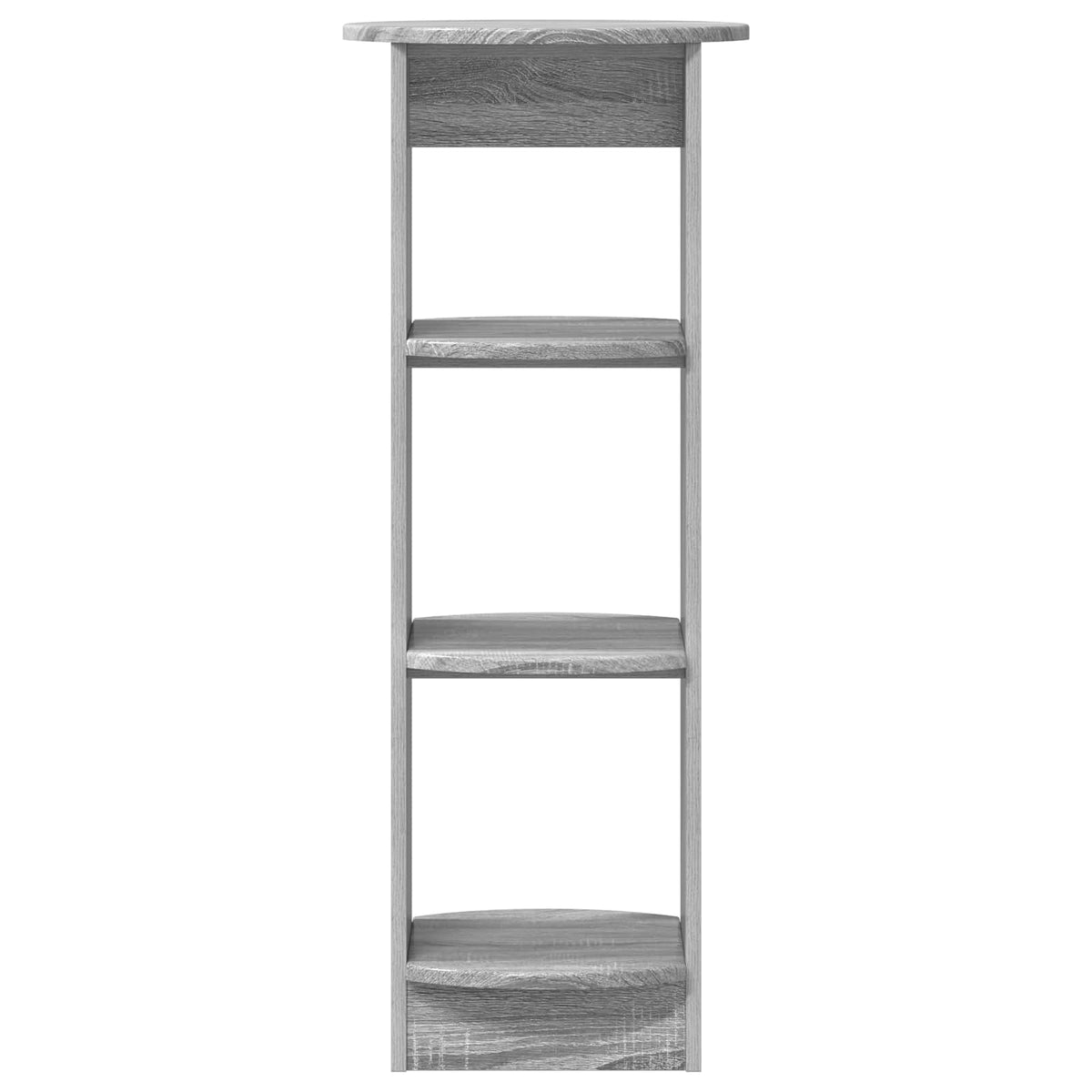 Seitenschrank Sonoma-Grau 40 x 40 x 100 cm Holzwerkstoff
