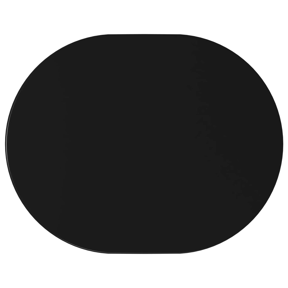 Beistelltisch Schwarz 50 x 39,5 x 55 cm Holzwerkstoff
