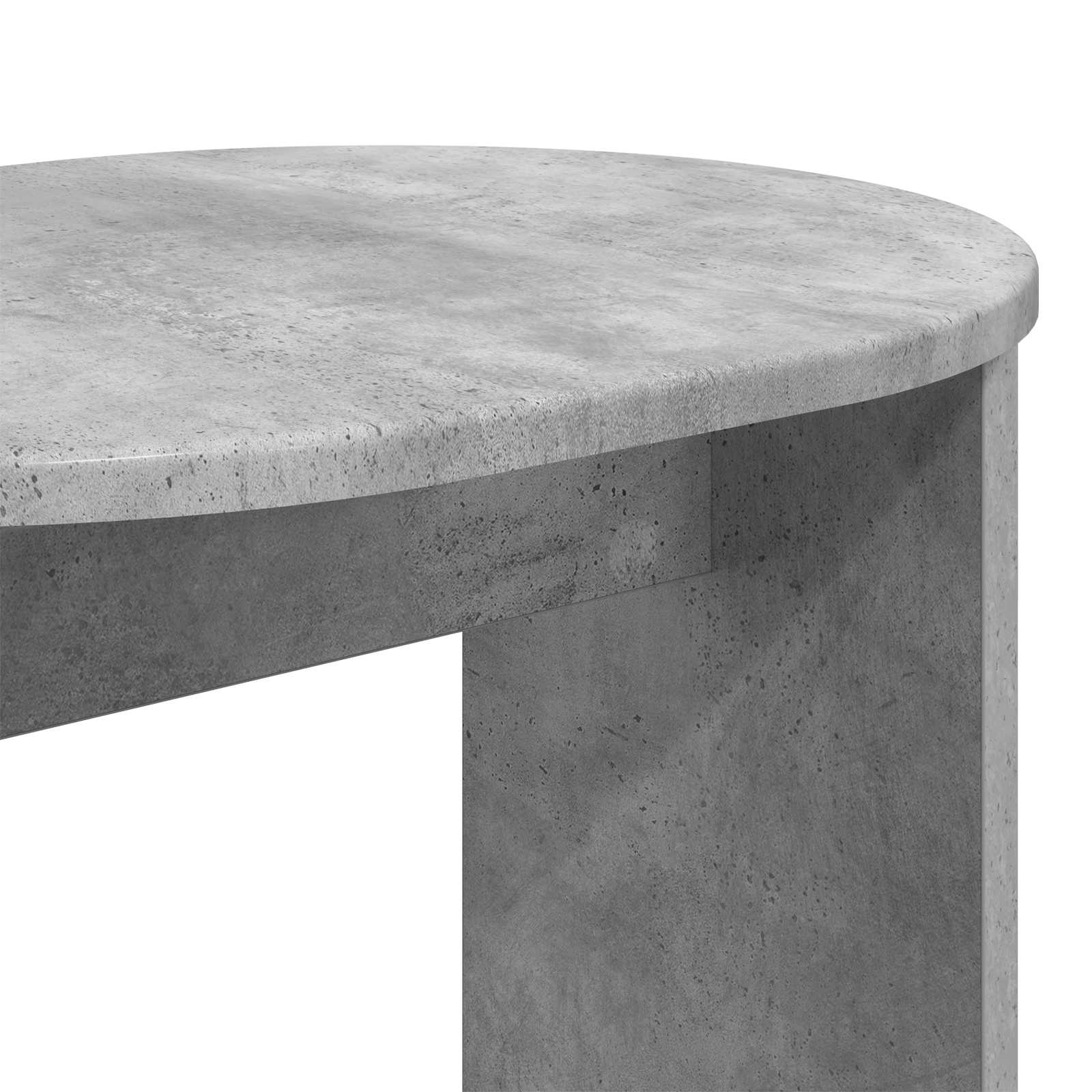 Beistelltisch Betongrau 50 x 39,5 x 55 cm Holzwerkstoff