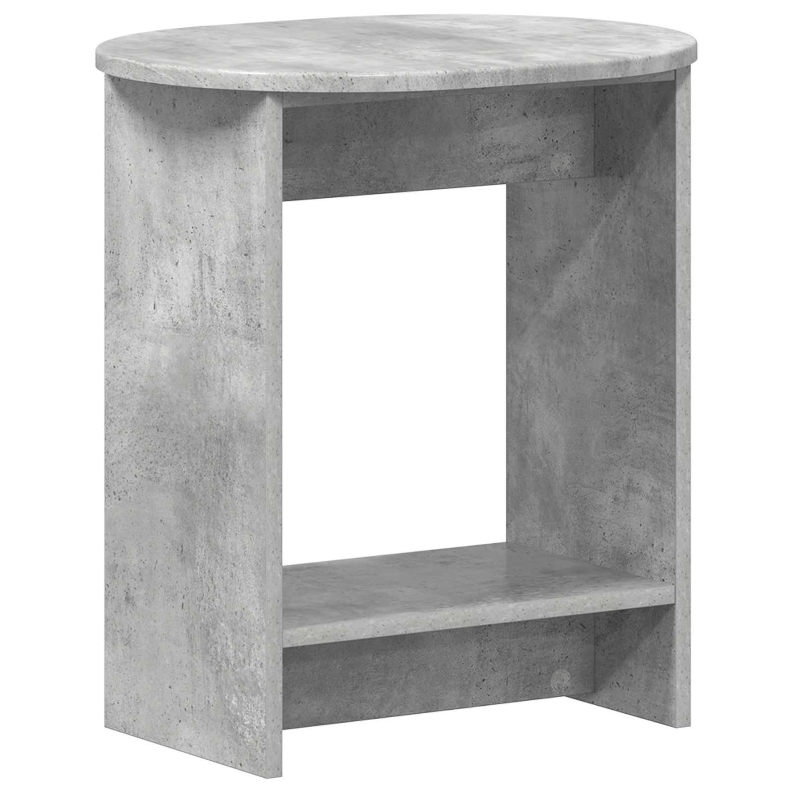 Beistelltisch Betongrau 50 x 39,5 x 55 cm Holzwerkstoff